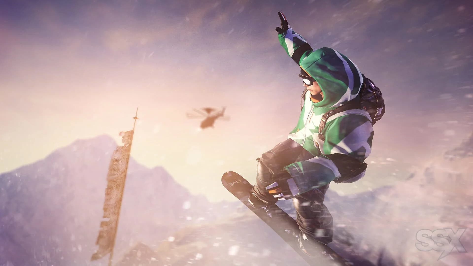 SSX screenshot 1