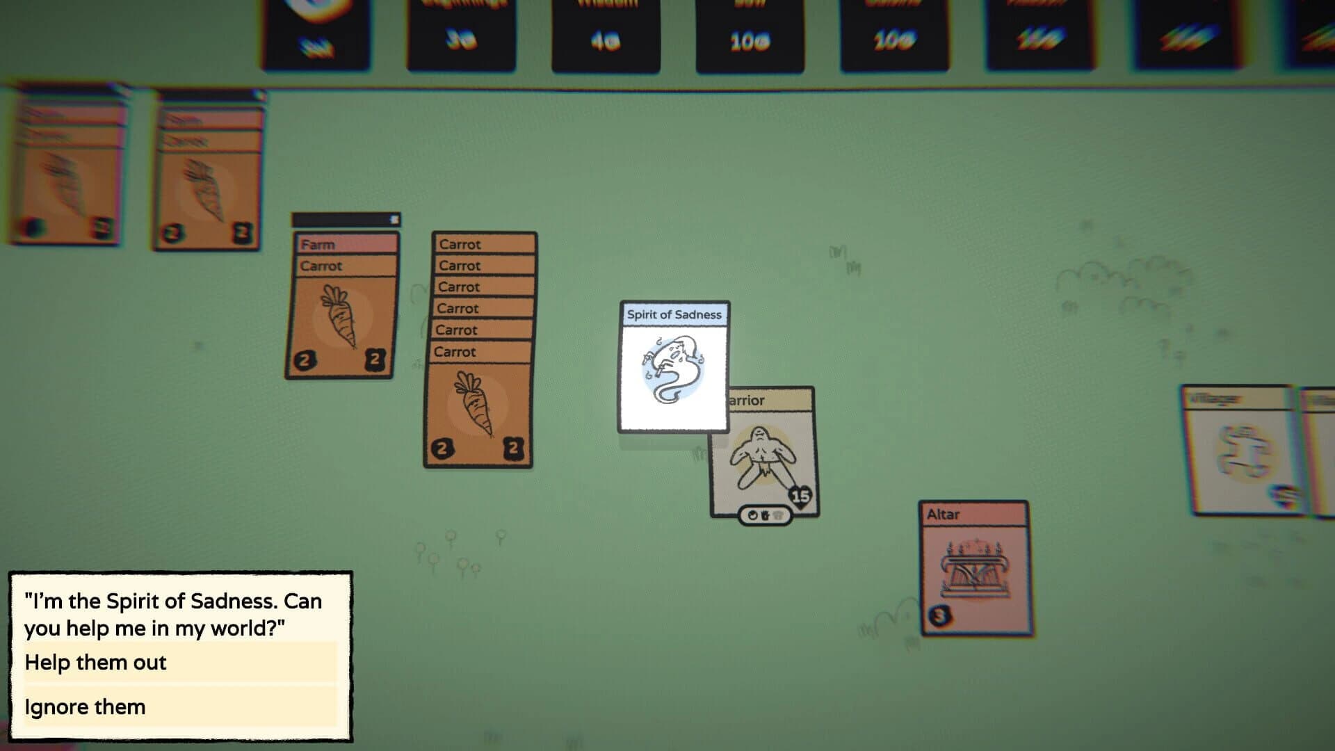 Stacklands: Cursed Worlds screenshot 1