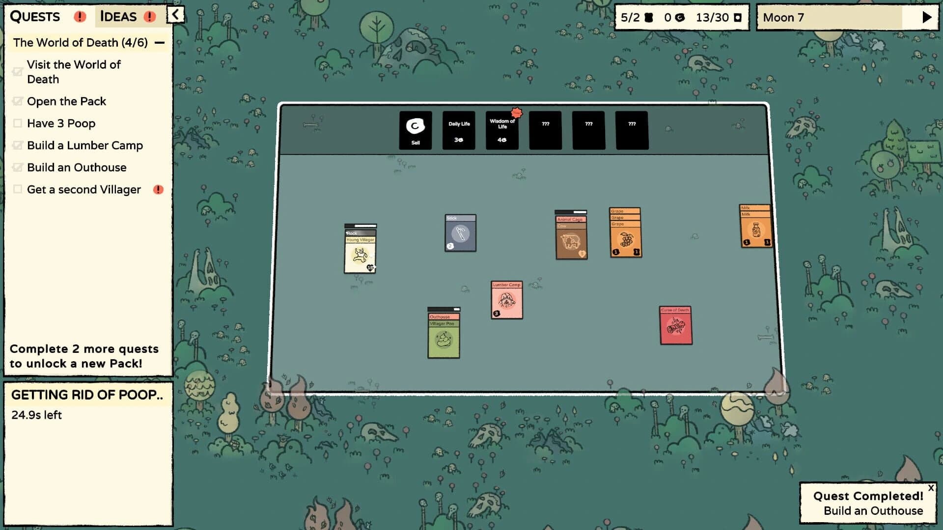 Stacklands: Cursed Worlds screenshot 2