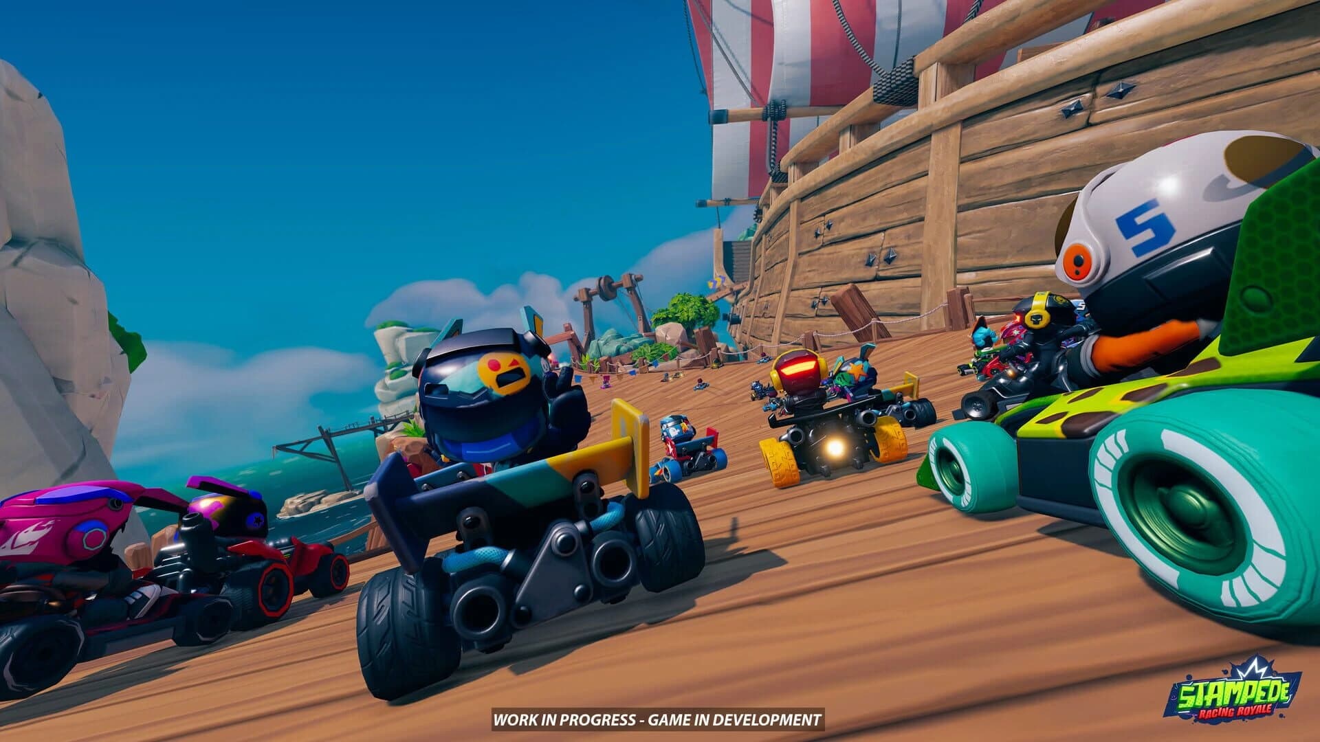Stampede Racing Royale screenshot 3