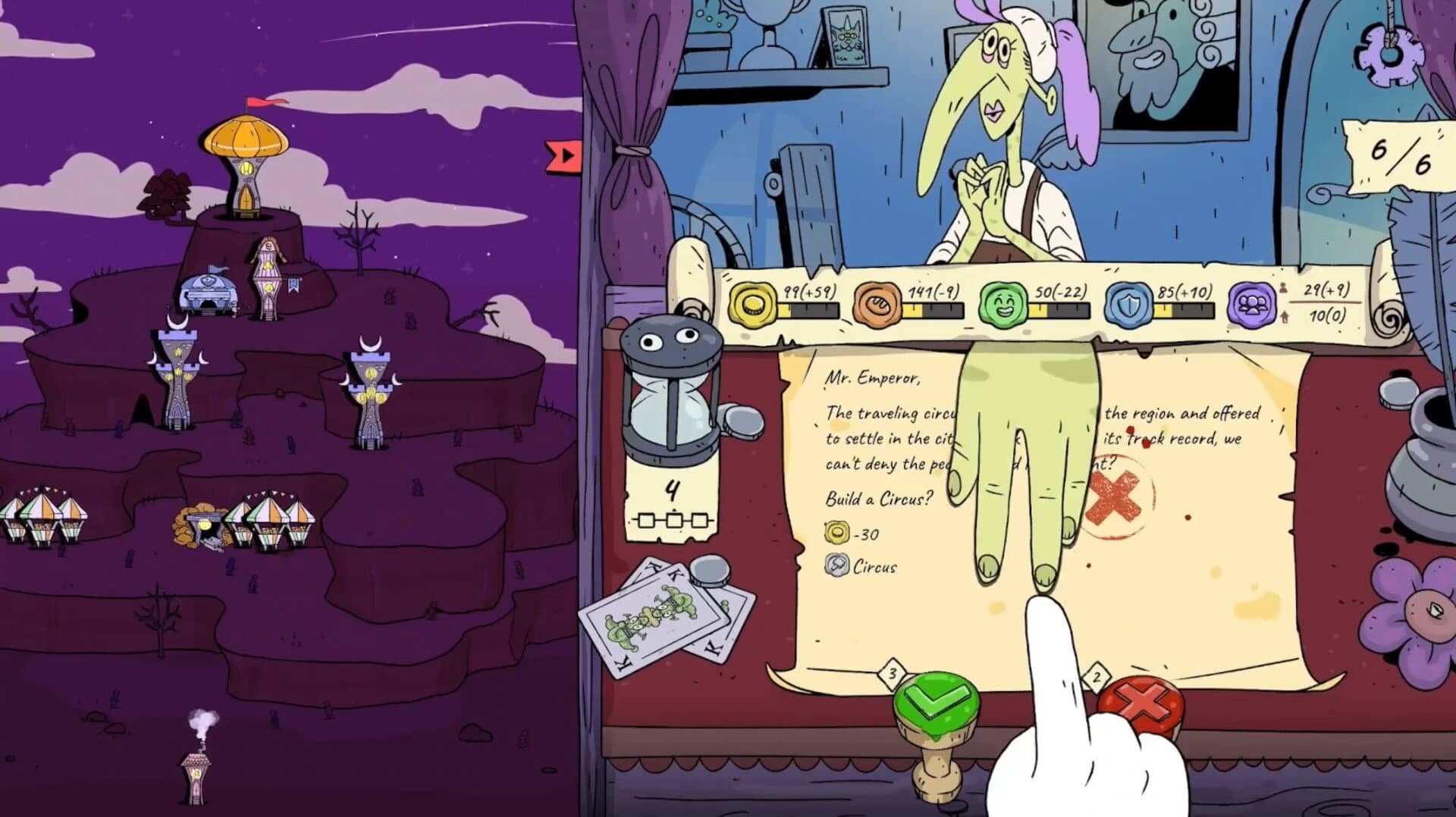 Stamperor! The Jester's Decree screenshot 1