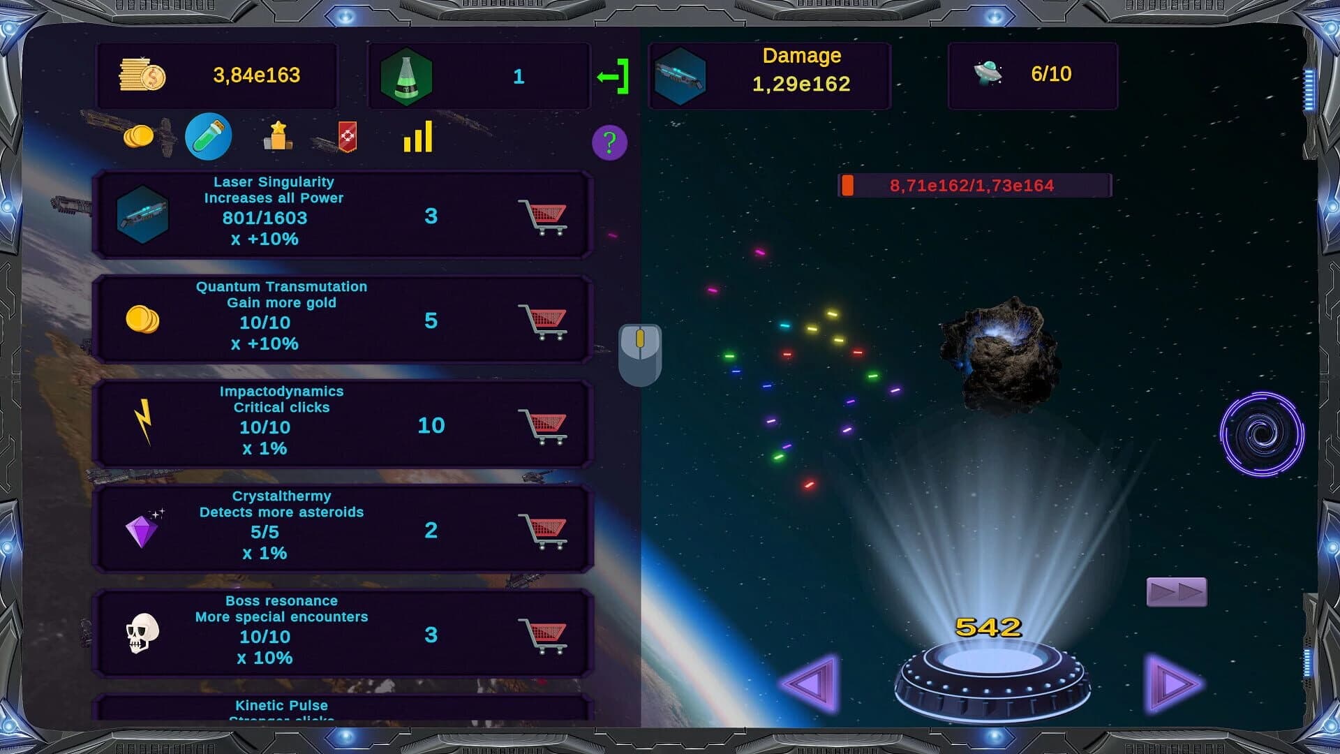 Star Clicker Odyssey screenshot 3