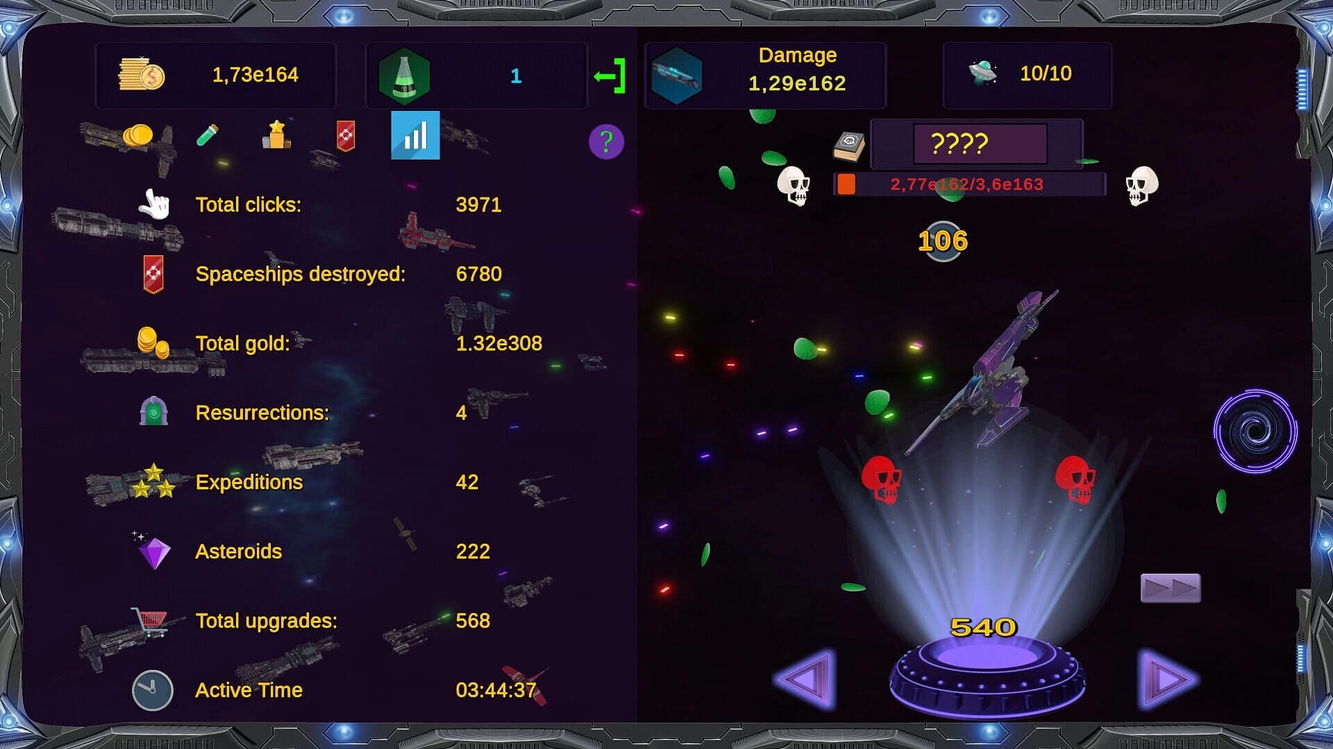 Star Clicker Odyssey screenshot 2