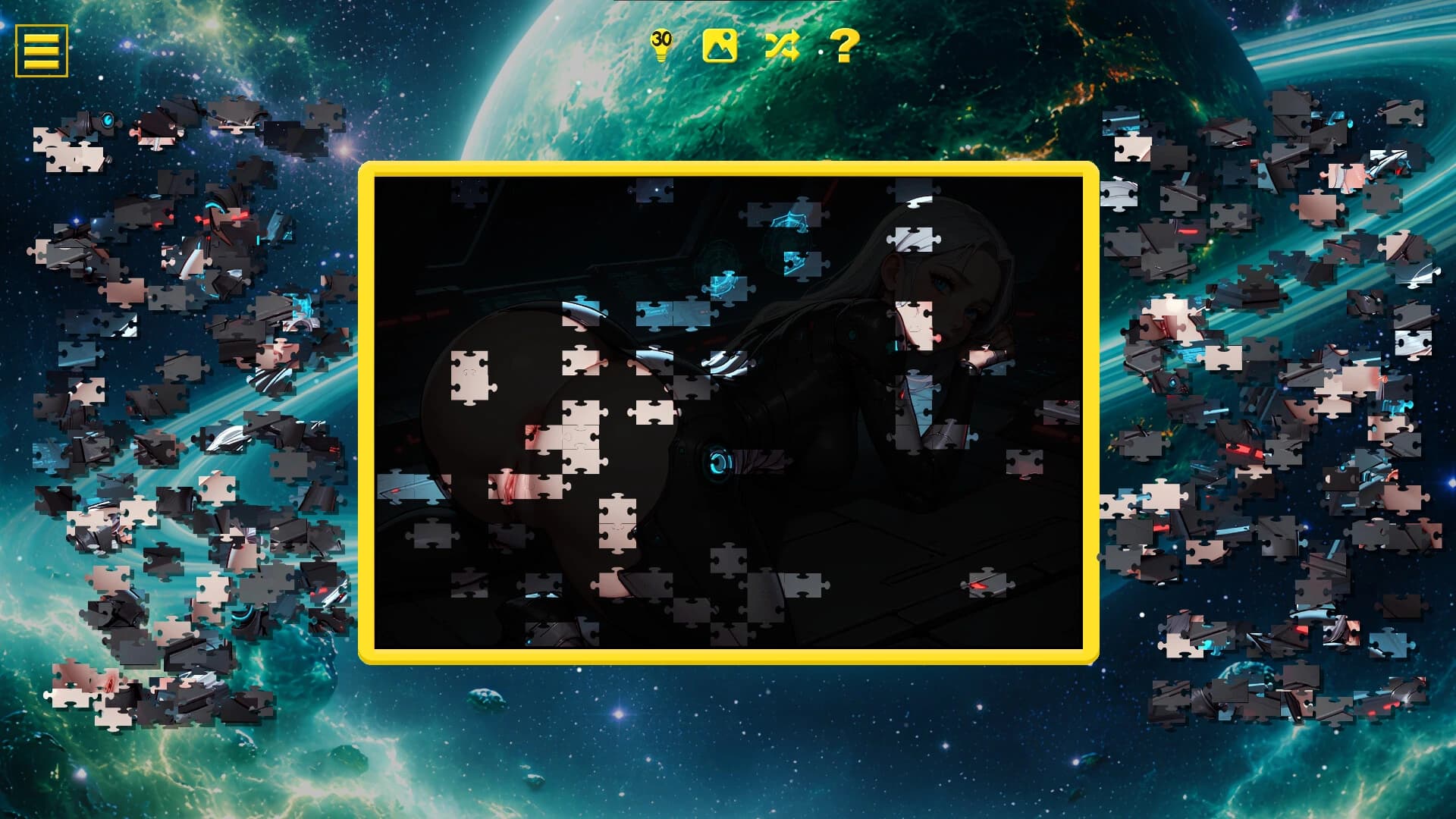 Star Voyagers: Hentai Jigsaw screenshot 7