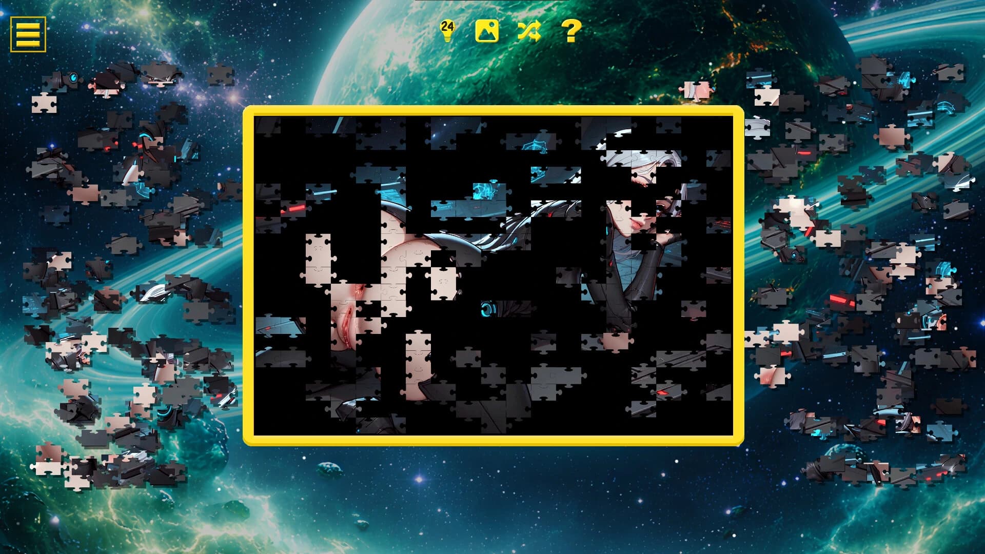 Star Voyagers: Hentai Jigsaw screenshot 3