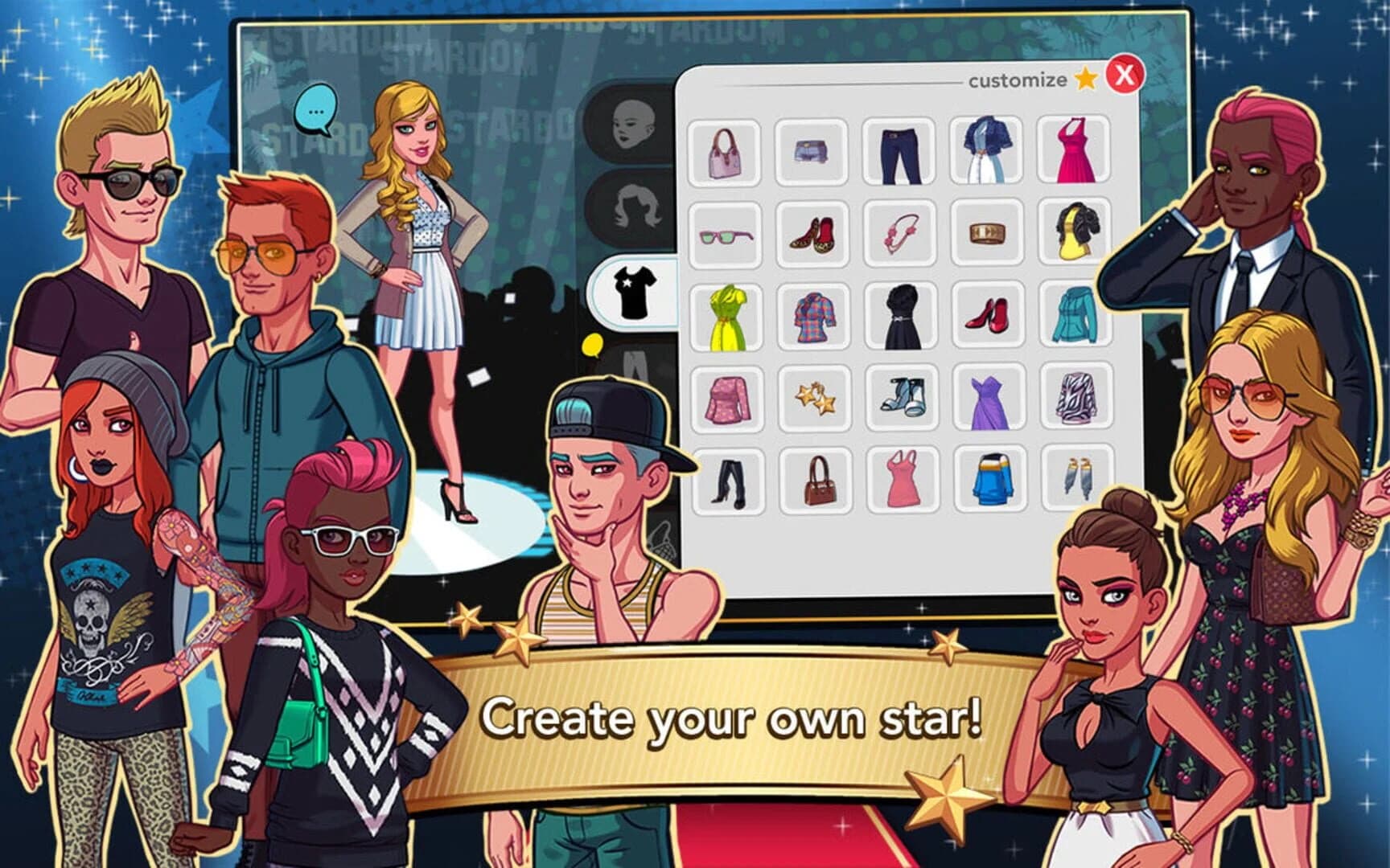 Stardom: Hollywood screenshot 1