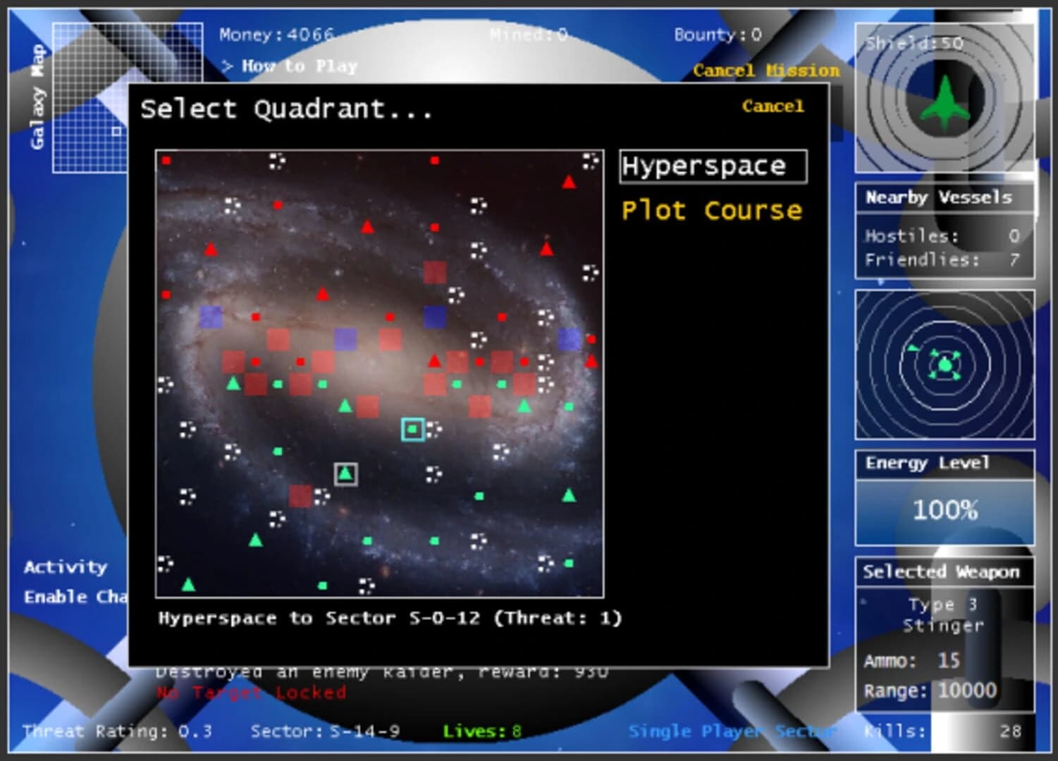 Starfighter: Disputed Galaxy screenshot 1