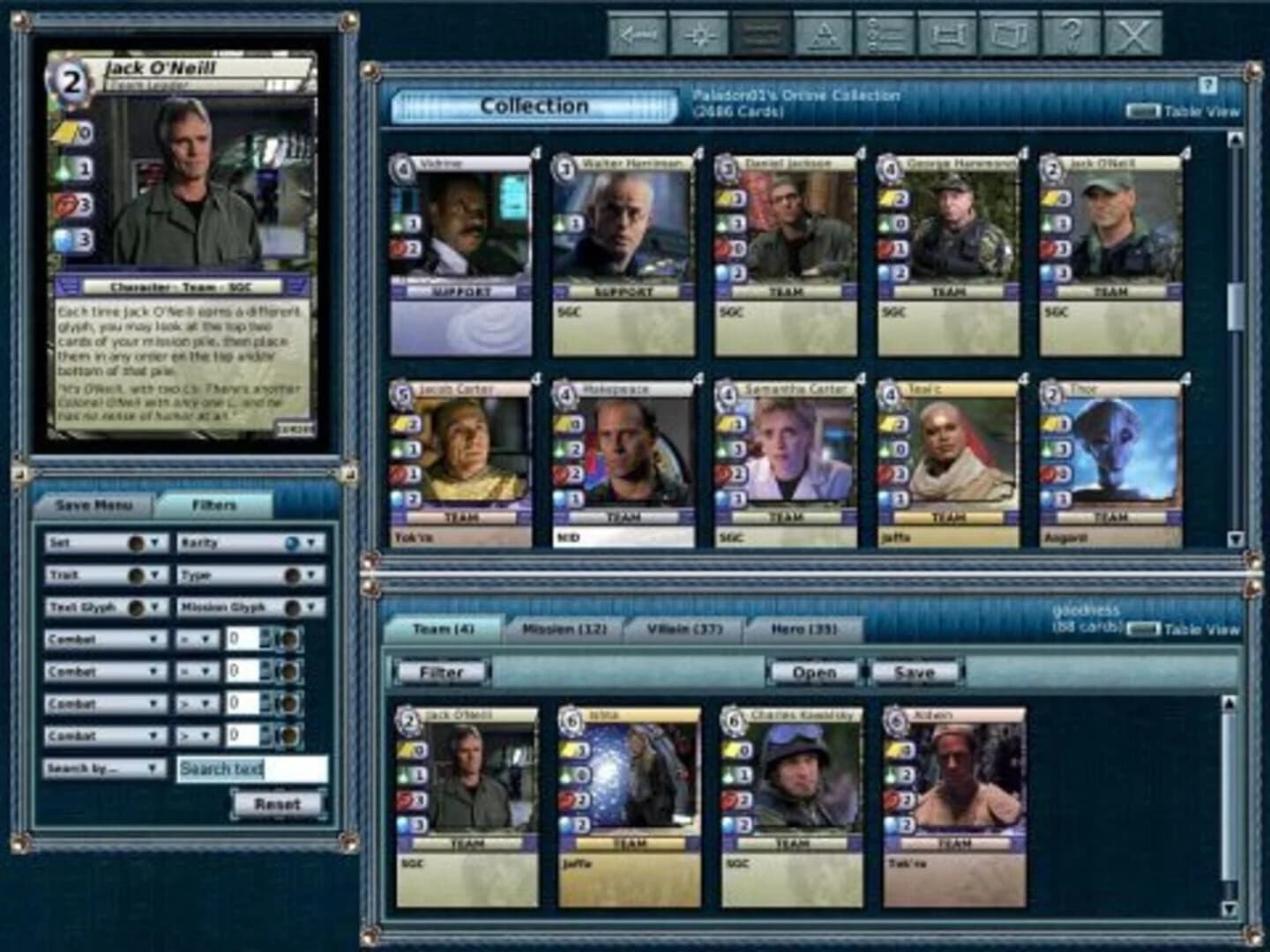 Stargate Online TCG screenshot 1