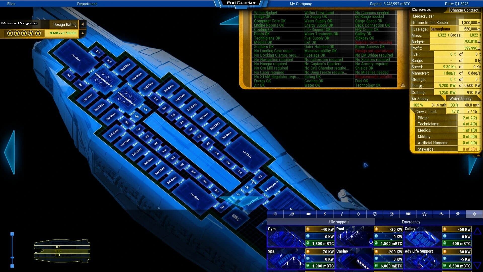 Starship Corporation: Cruise Ships screenshot 5