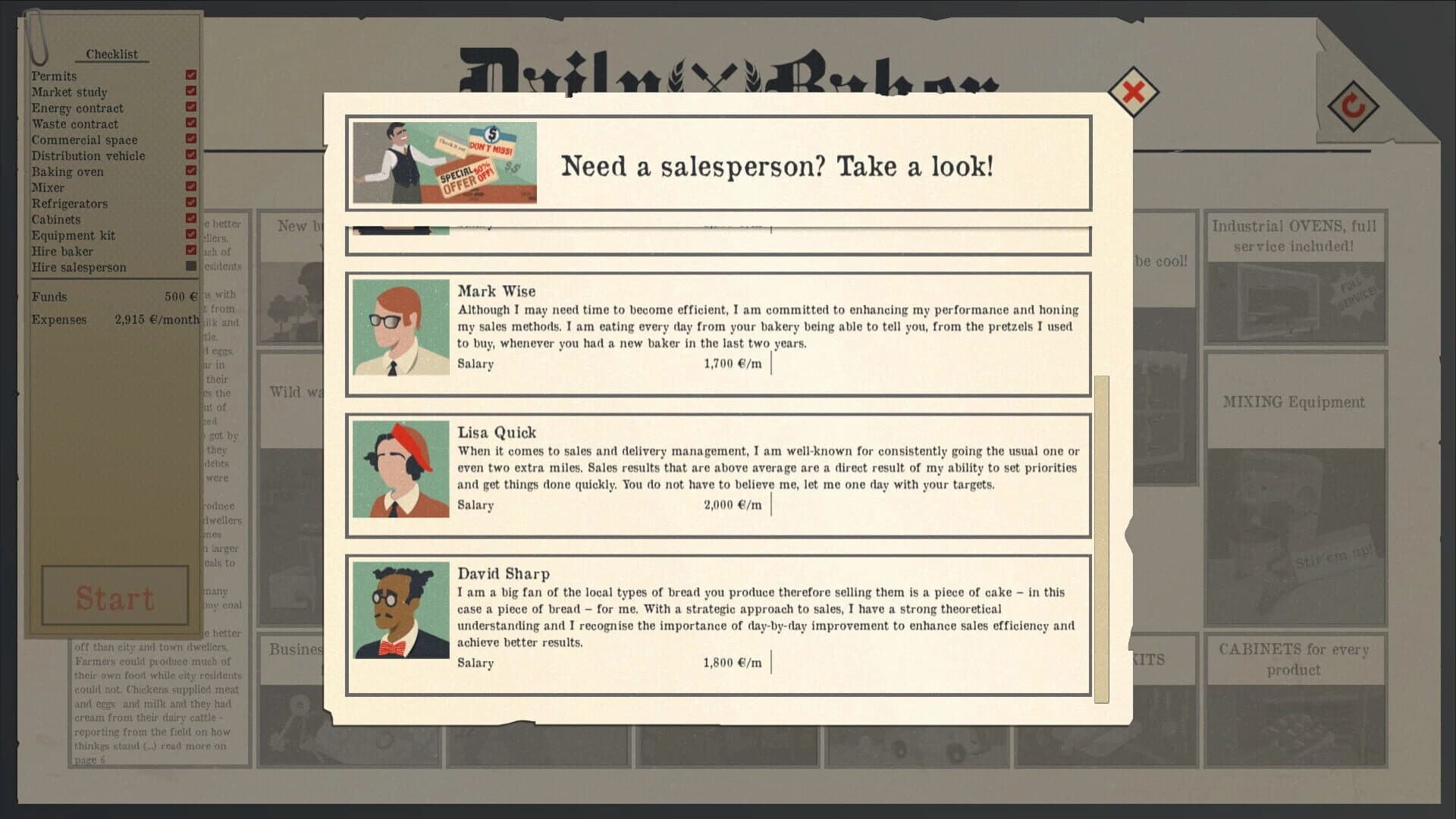 Startup Quest Bakery screenshot 4