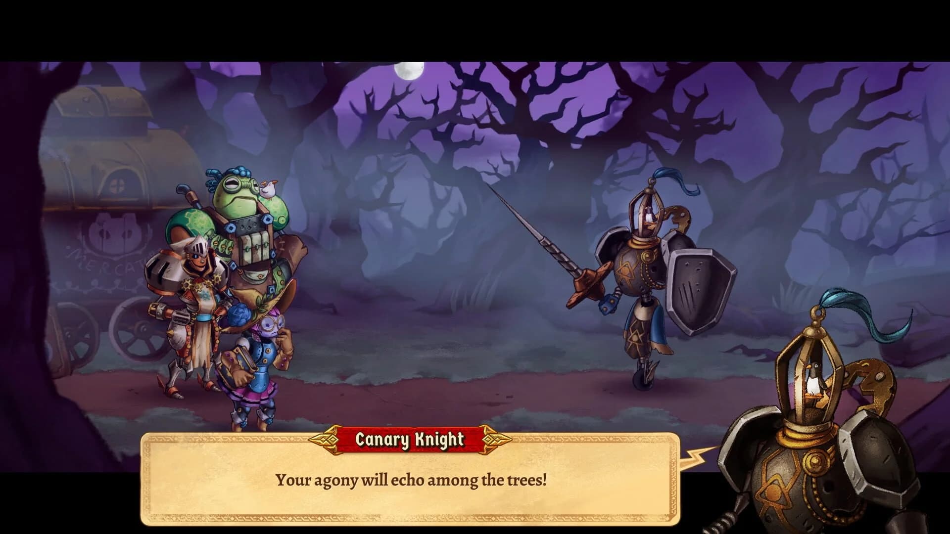 SteamWorld Quest: Hand of Gilgamech screenshot 3