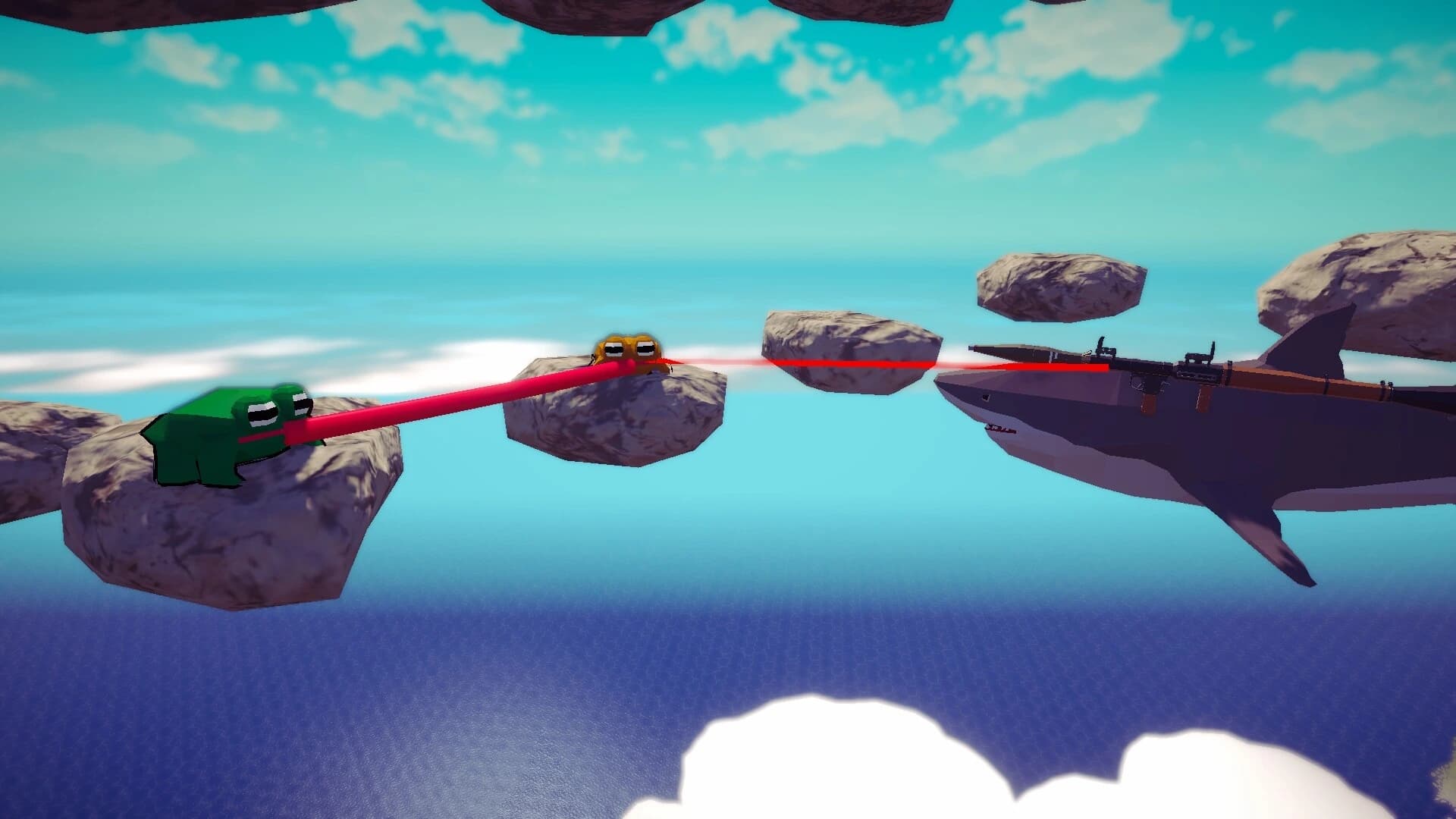 Stick Together!: Co-op Frog Parkour screenshot 3