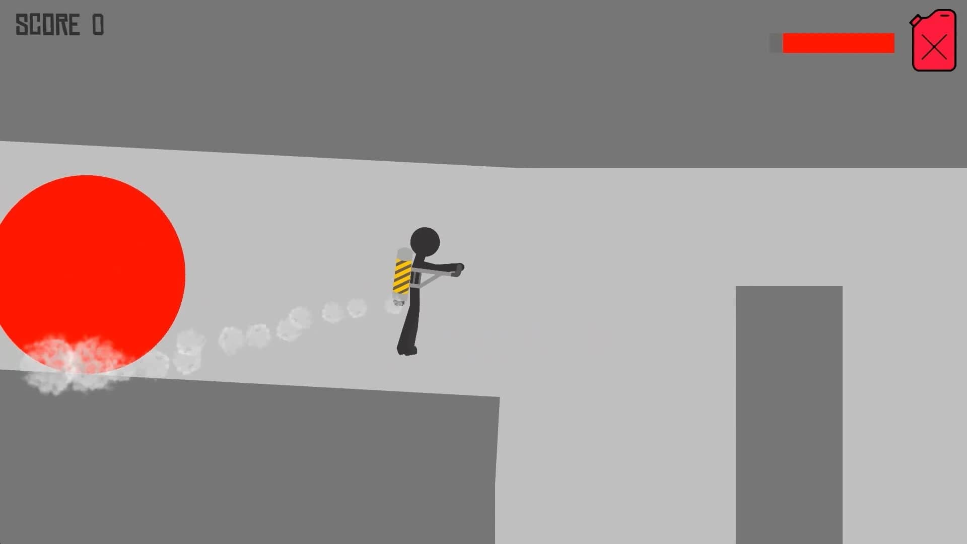 Stickman Jetpack screenshot 1
