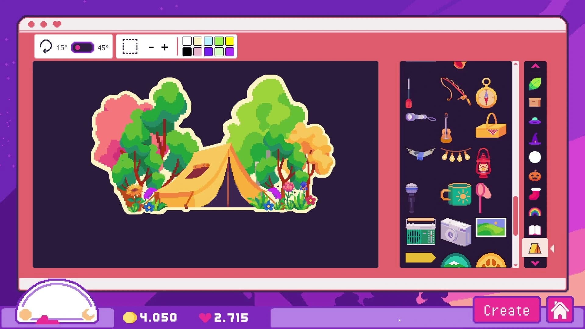 Sticky Business: Camp Zinnias screenshot 1