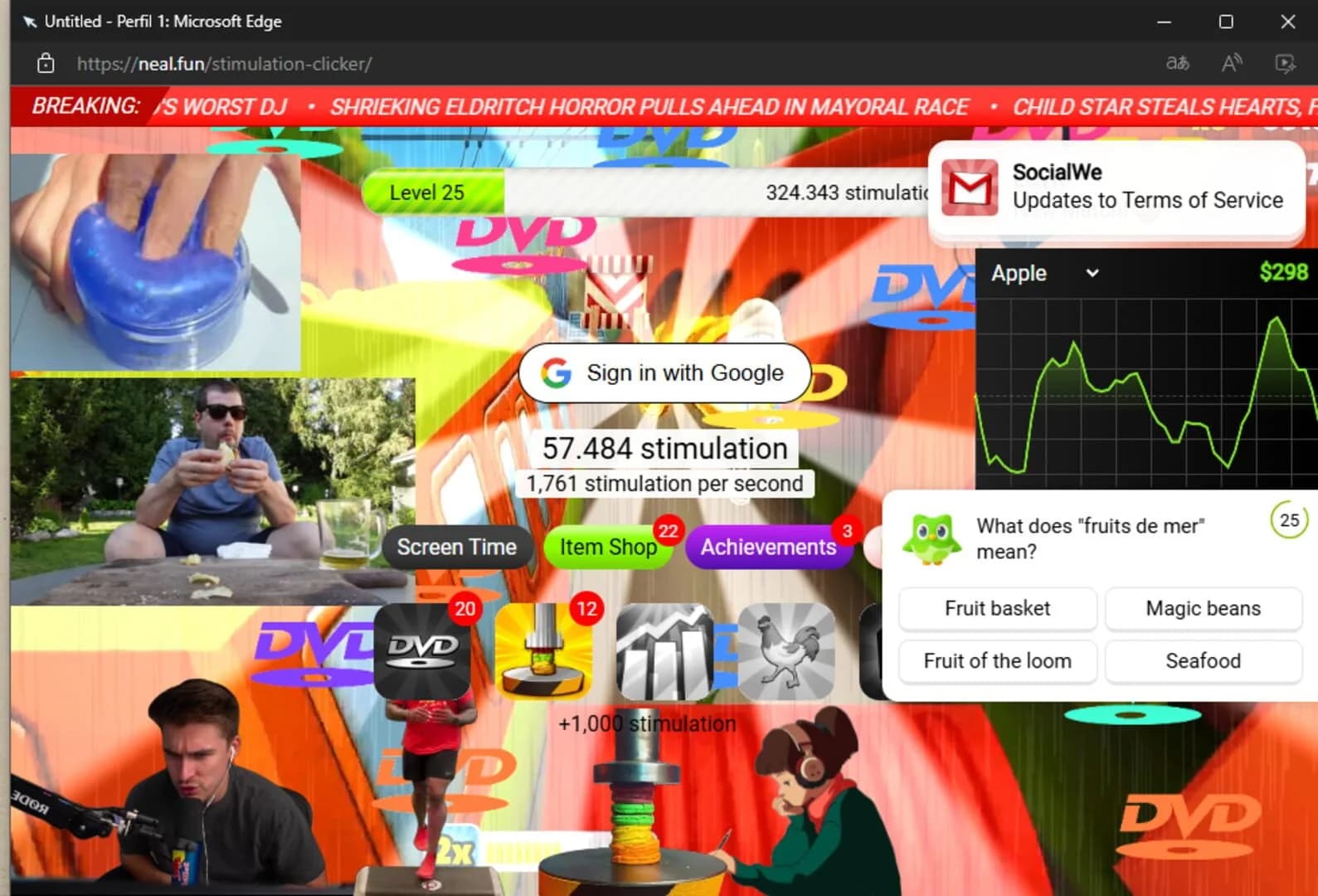 Stimulation Clicker screenshot 3