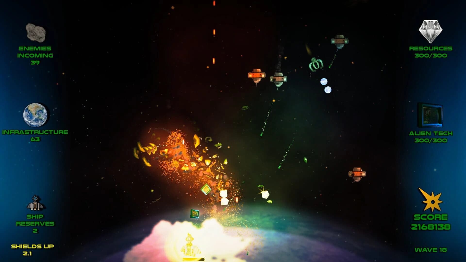 Stop the Saturnians! screenshot 4