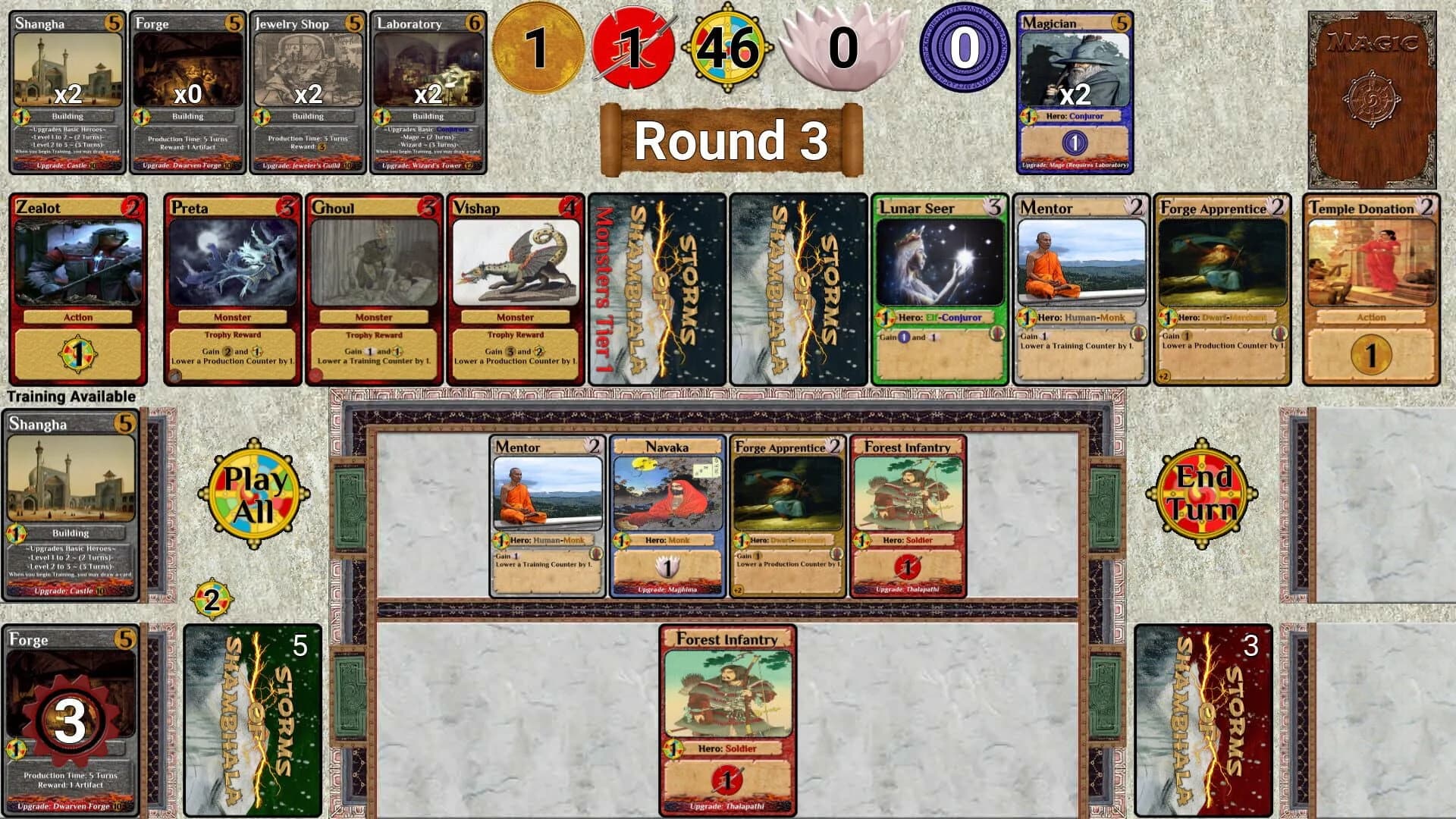 Storms of Shambhala screenshot 1