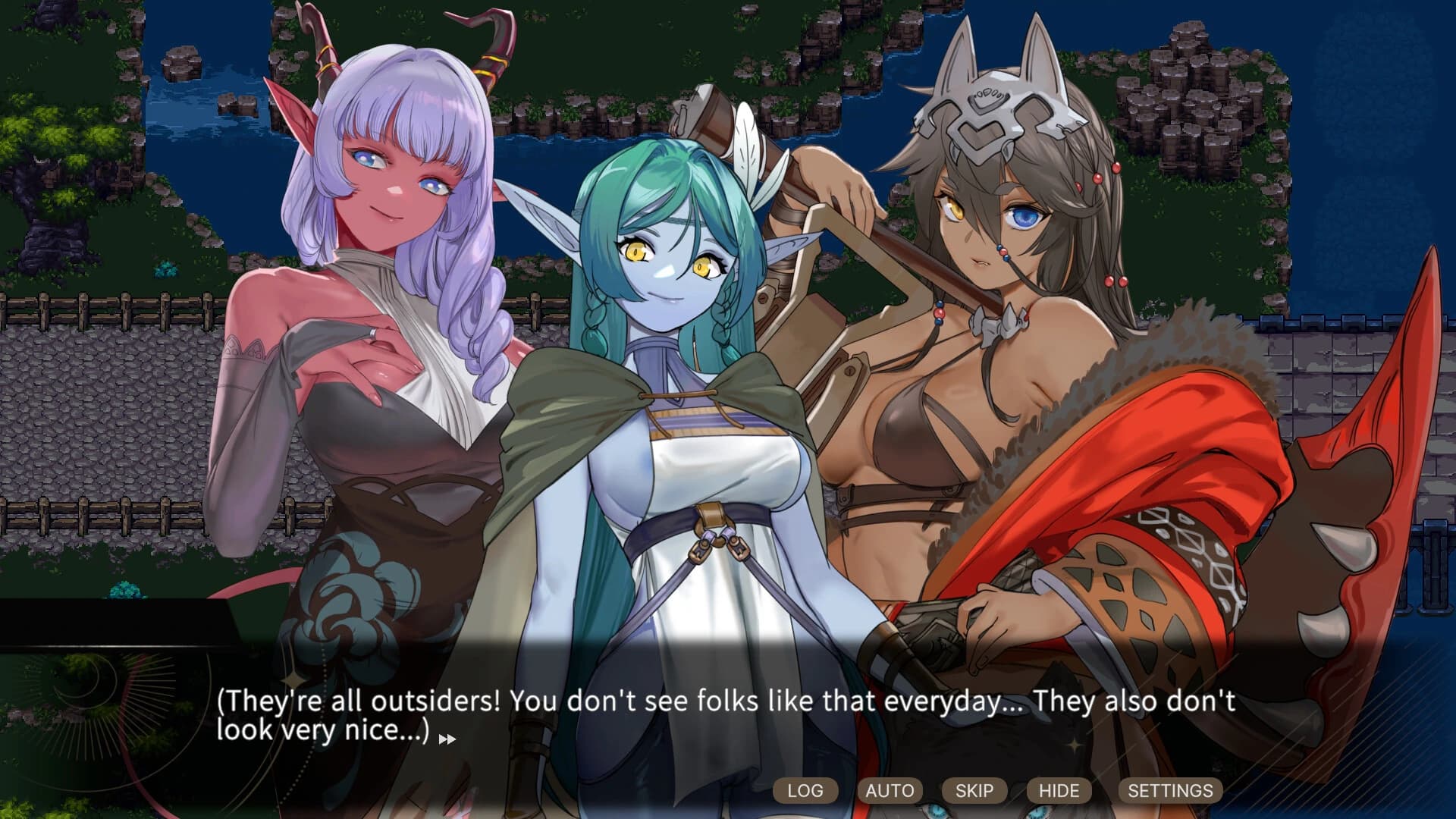 Stranger Maidens Please Protect Me! screenshot 5