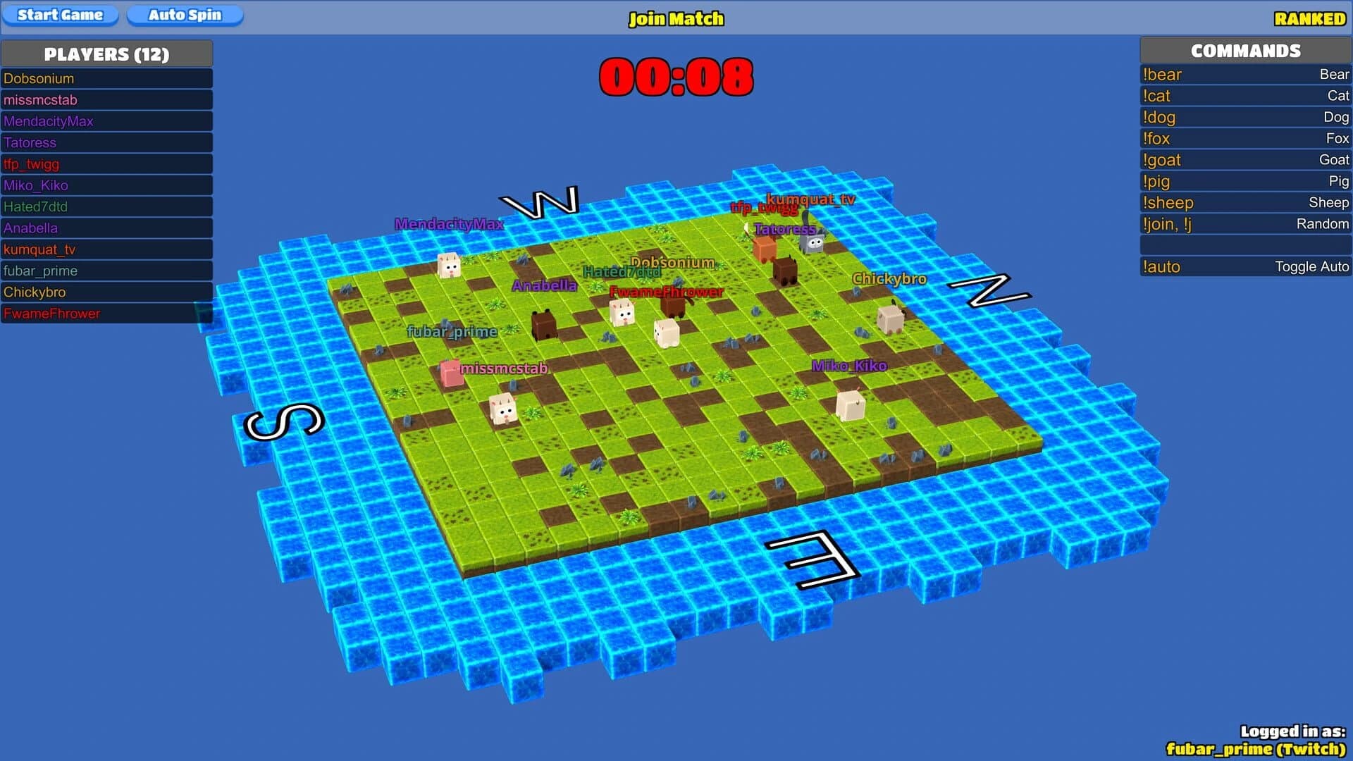 Stream Animals: Free for All screenshot 2