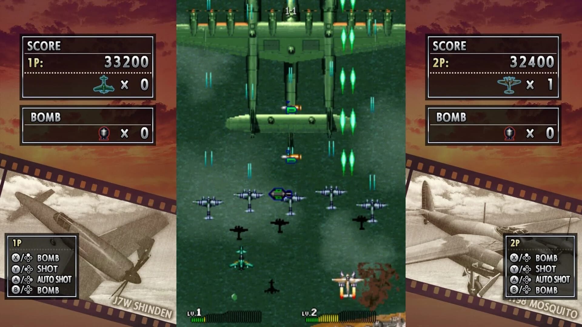 Strikers 1945 II screenshot 1