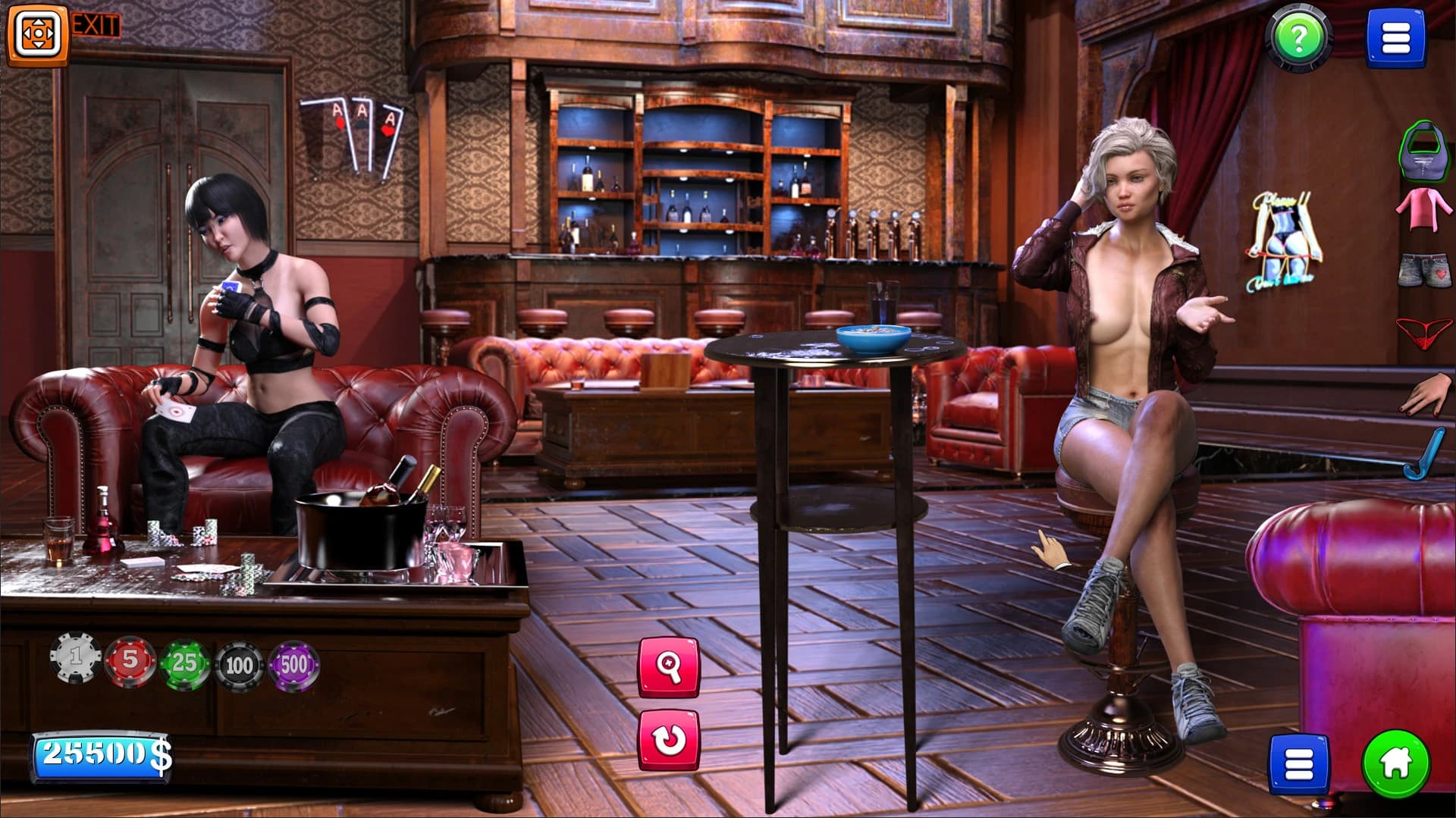Strip Black Jack: At the Pub screenshot 3