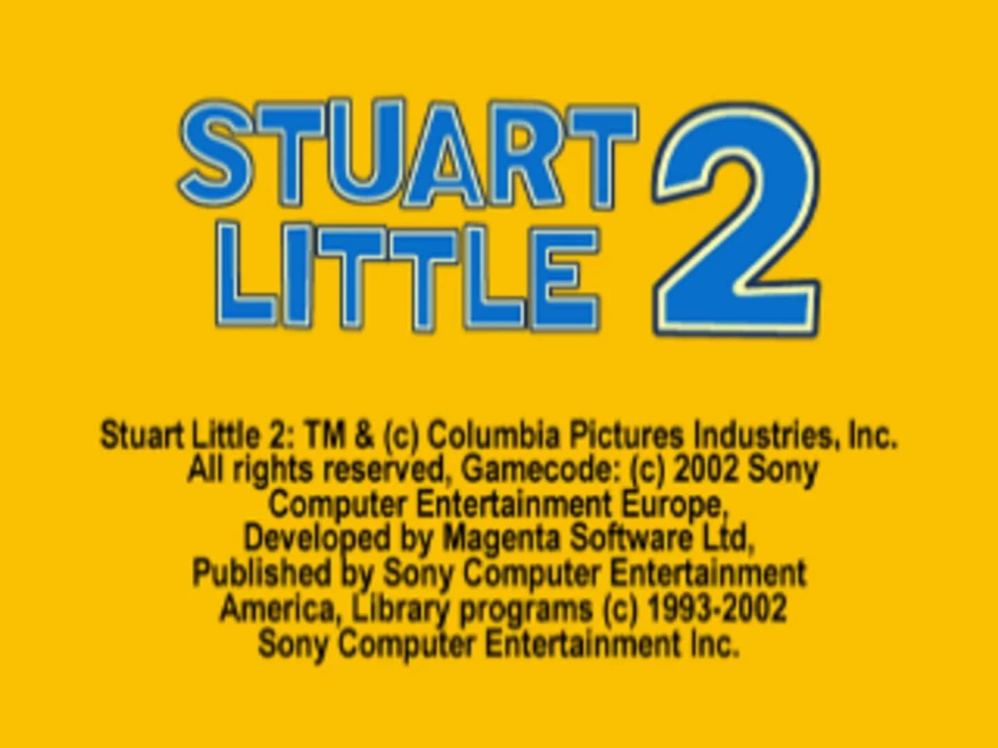 Stuart Little 2 screenshot 1