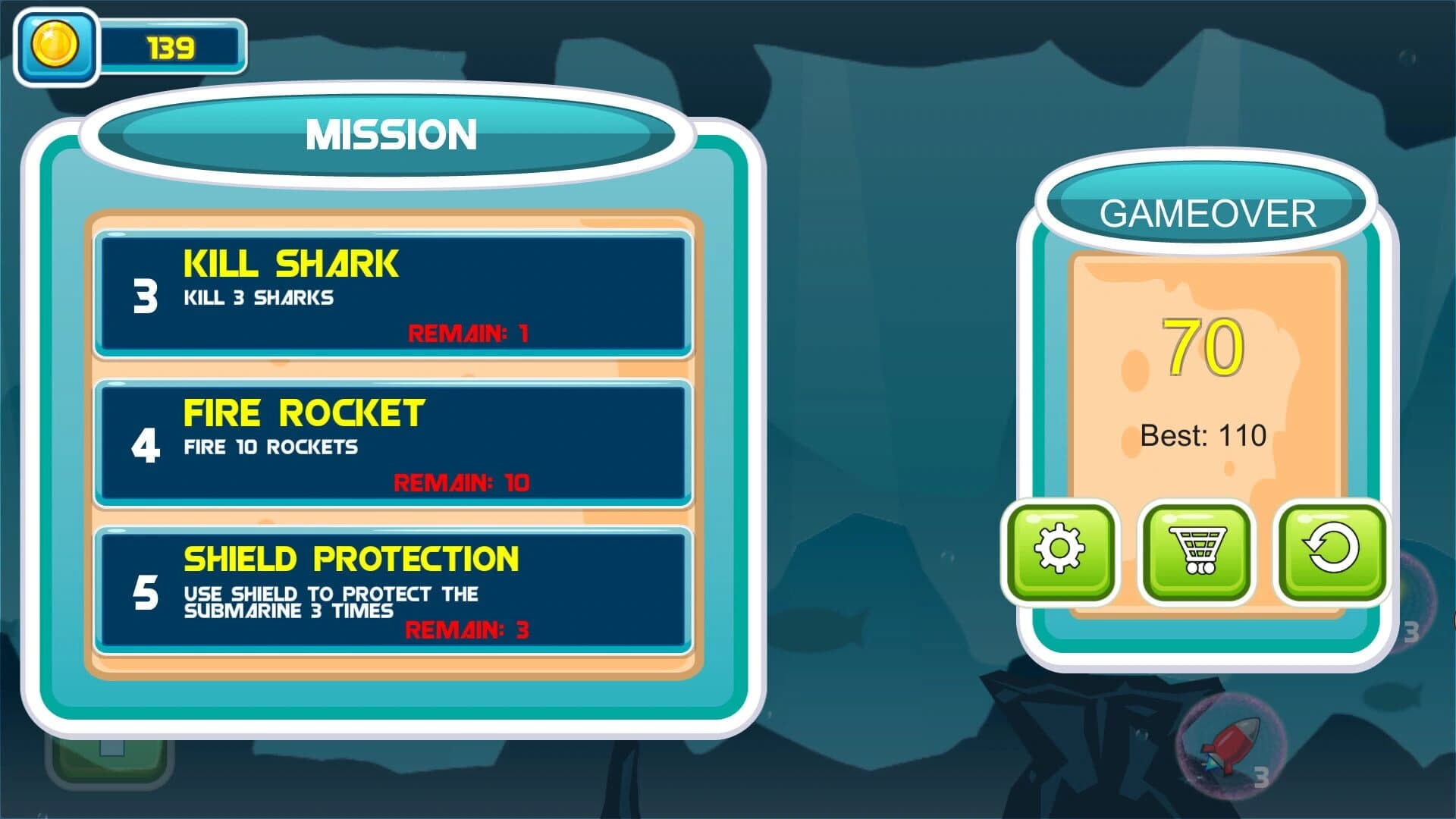Submarine Adventure screenshot 1