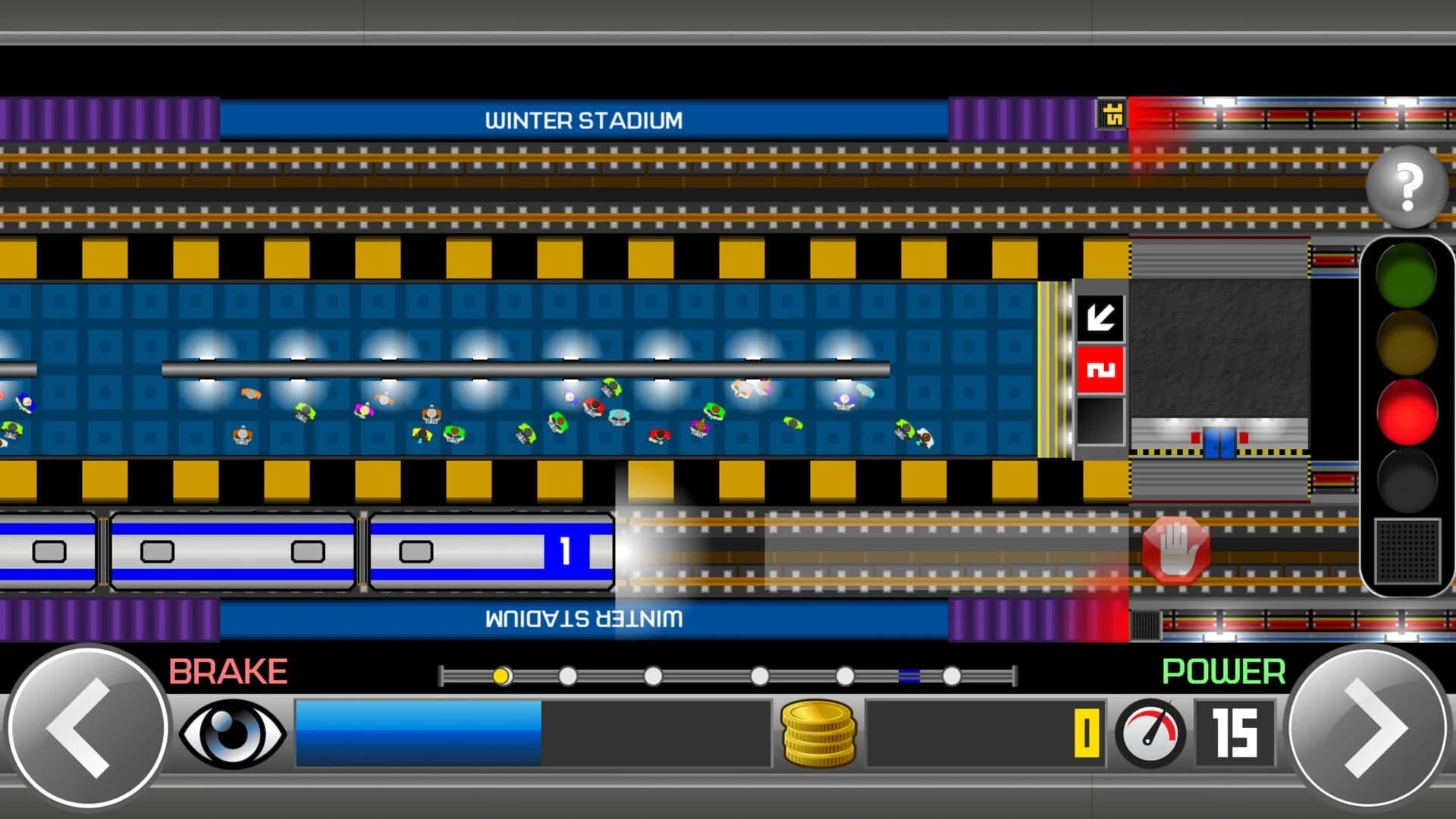 Subway Train Simulator 2D screenshot 1