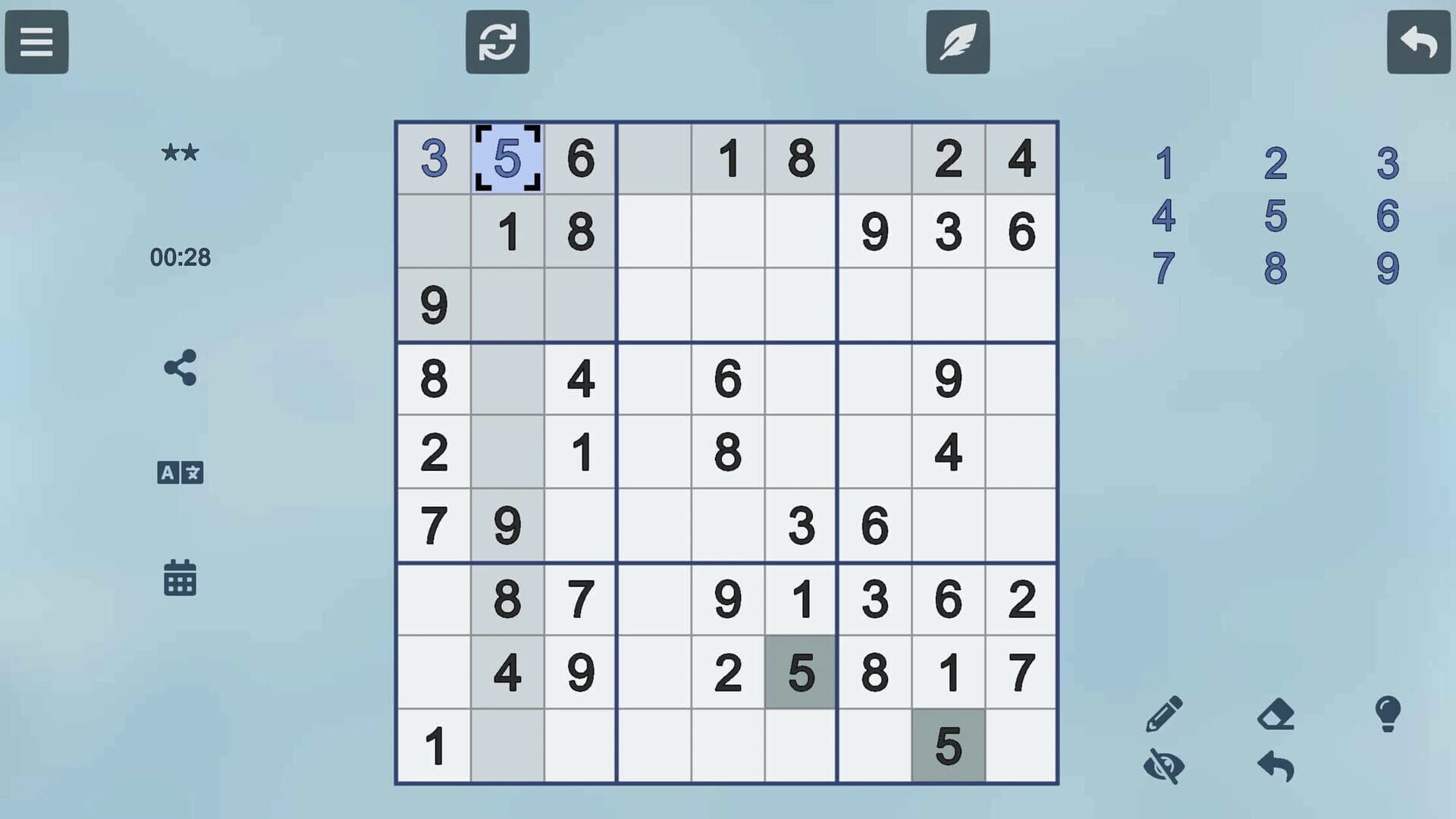 Sudoku screenshot 4