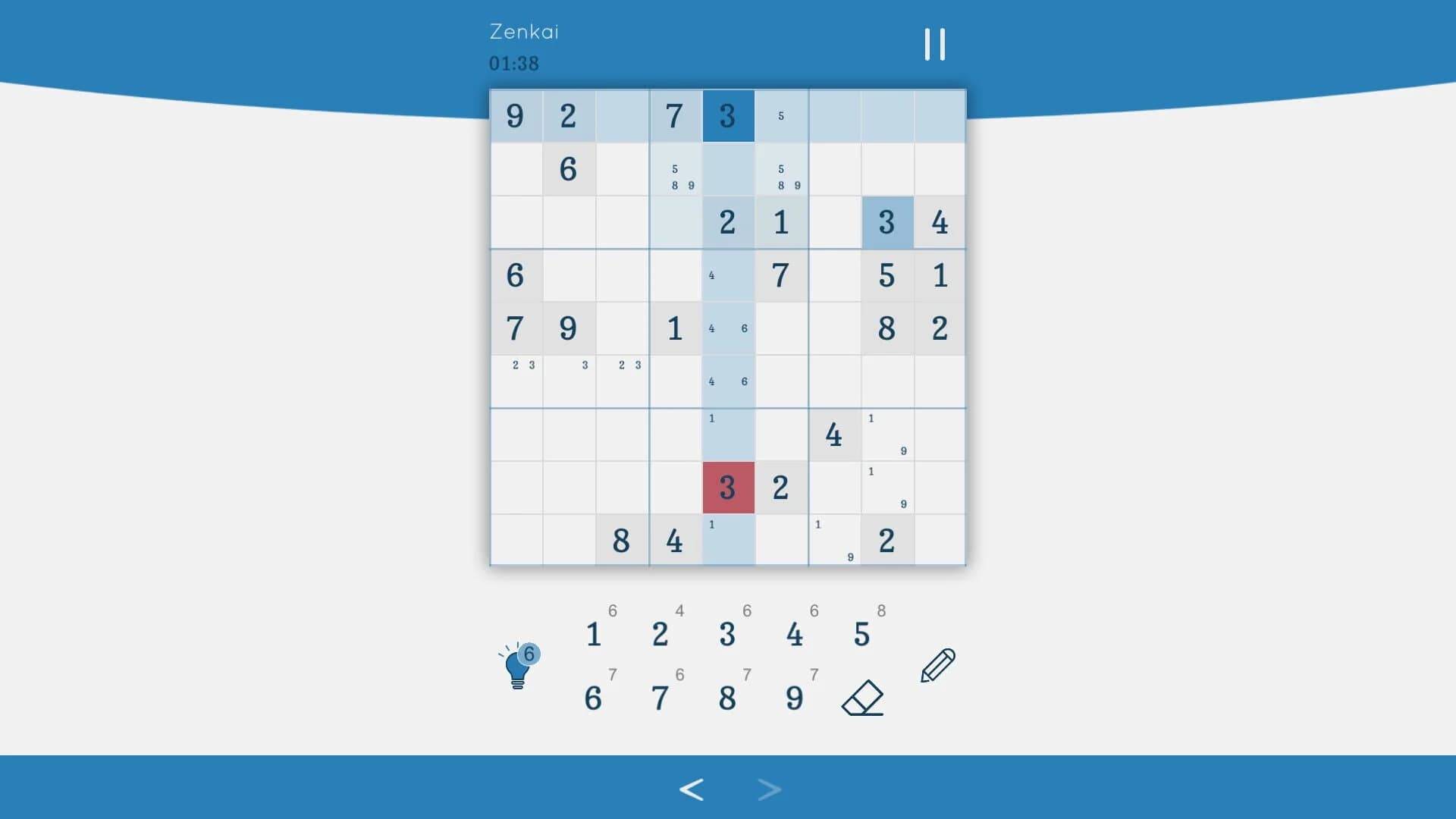 Sudoku Zenkai screenshot 1