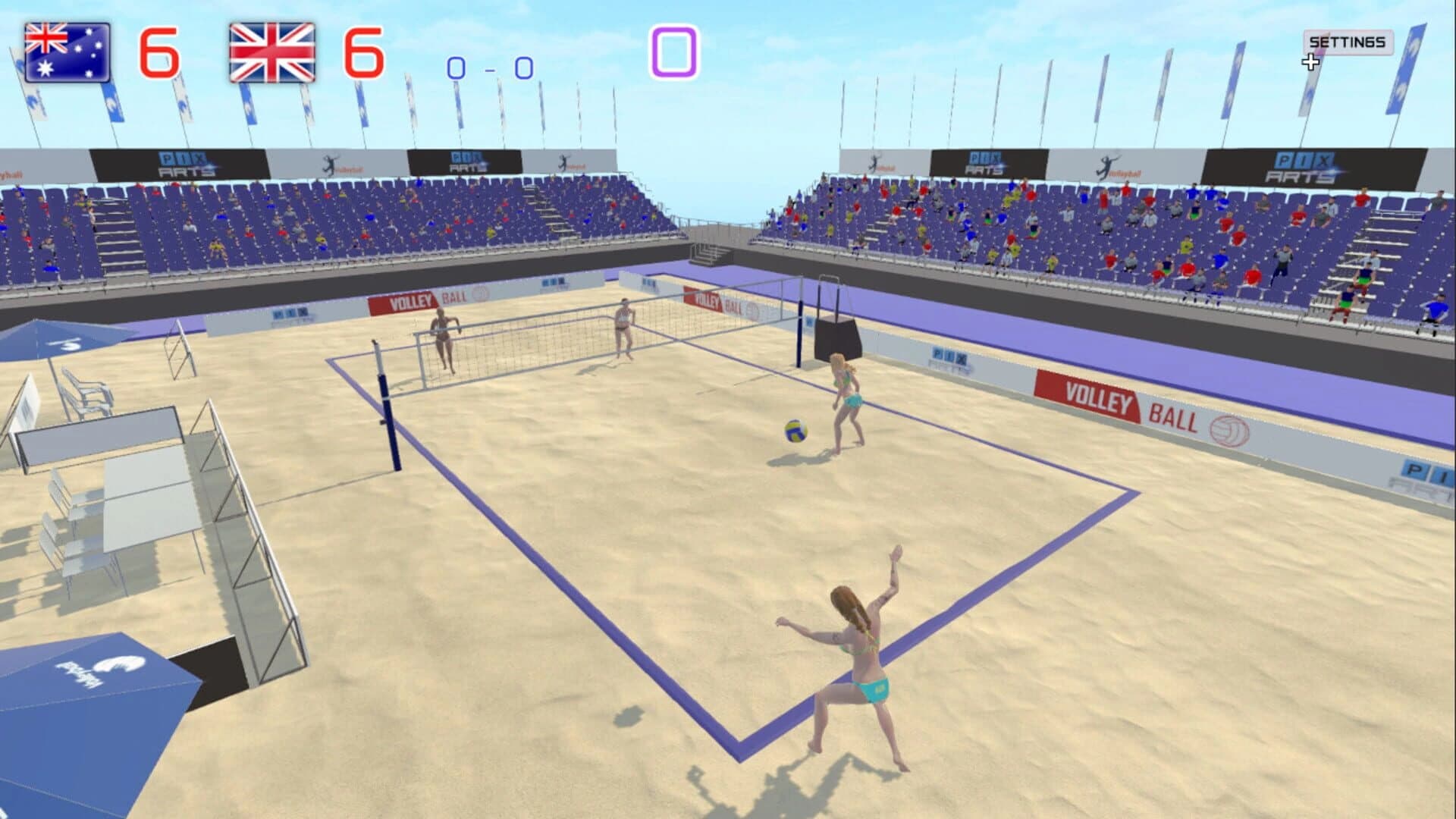 Summer Games Beach Volley screenshot 4