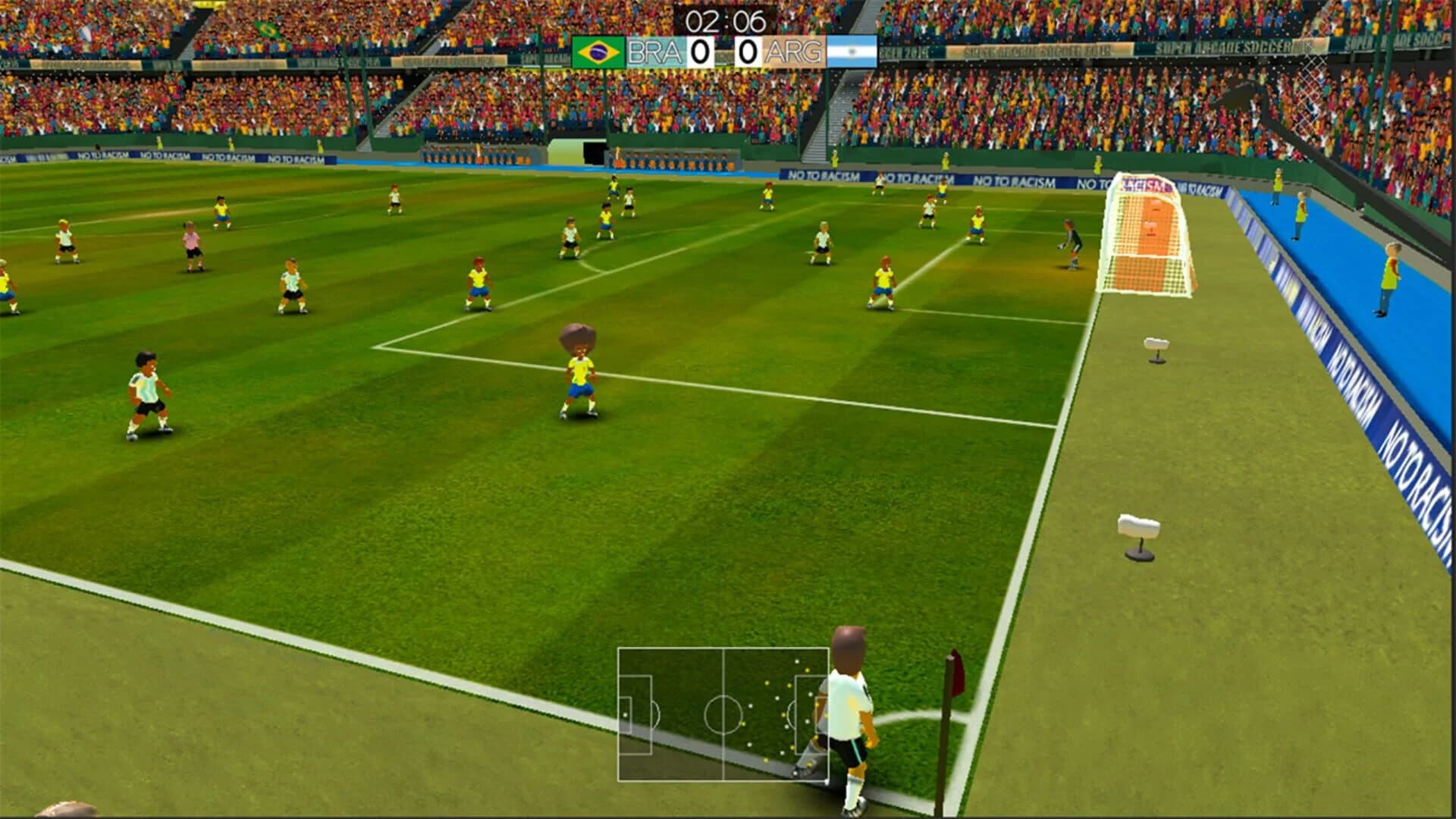 Super Arcade Soccer screenshot 1