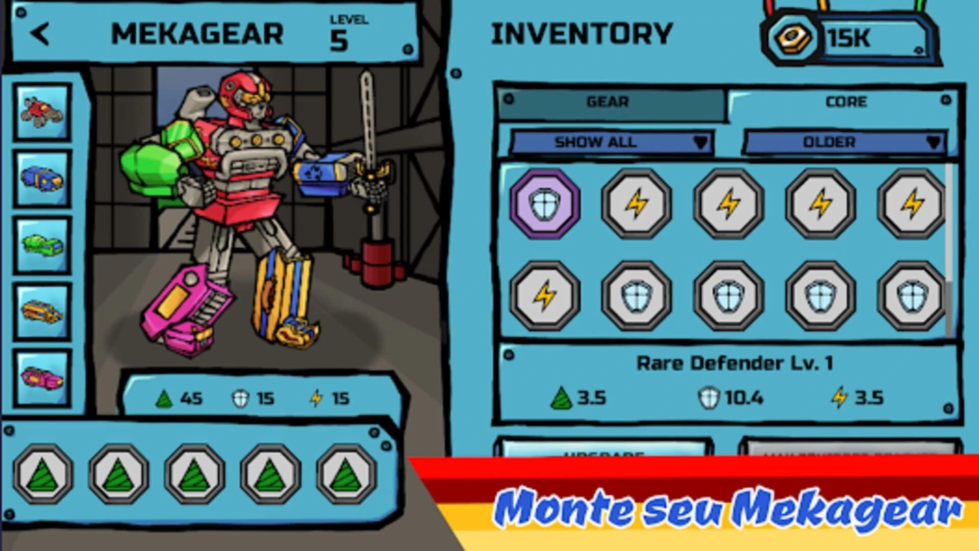 Super Gattai screenshot 2