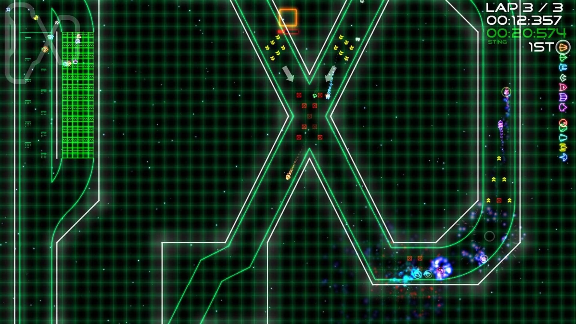 Super Laser Racer screenshot 1