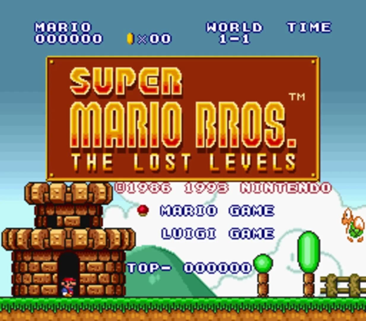 Super Mario Bros.: The Lost Levels screenshot 1