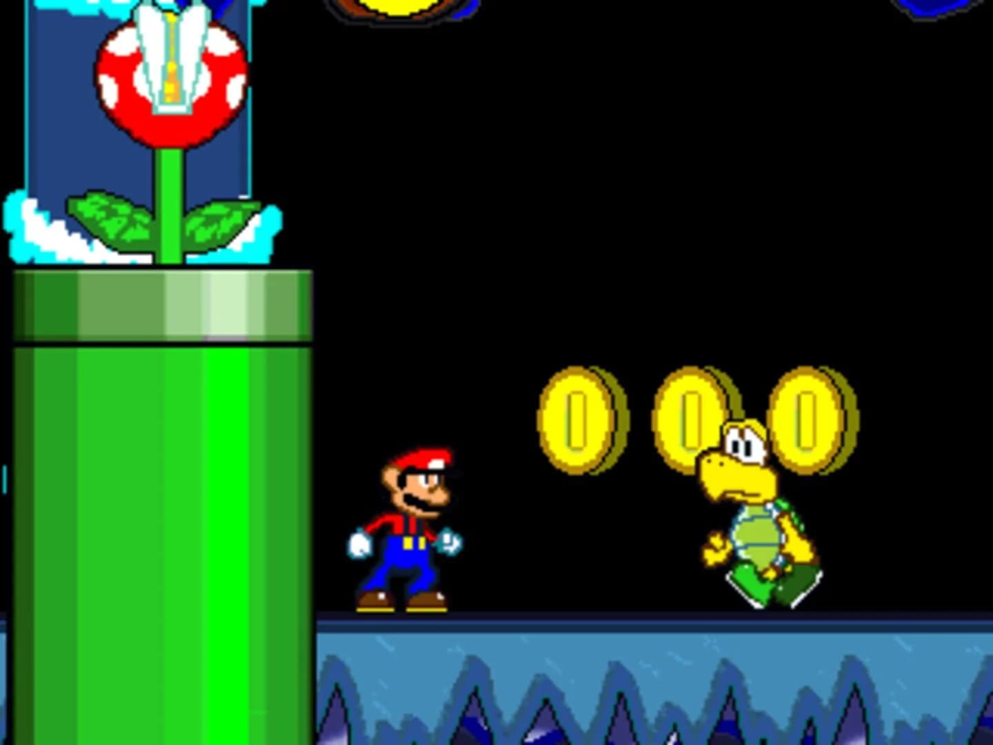 Super Mario Fangame screenshot 1