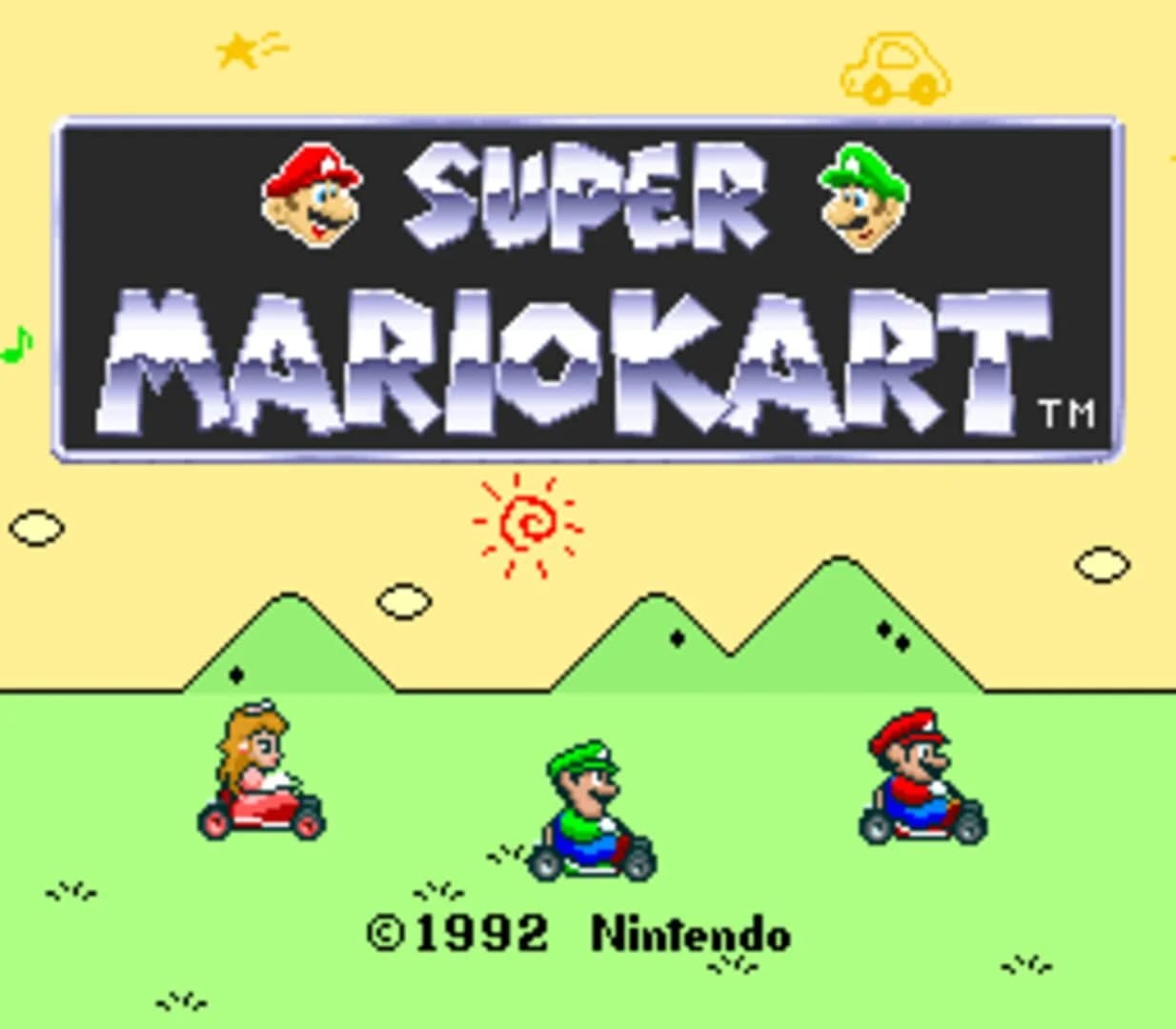 Super Mario Kart screenshot 2