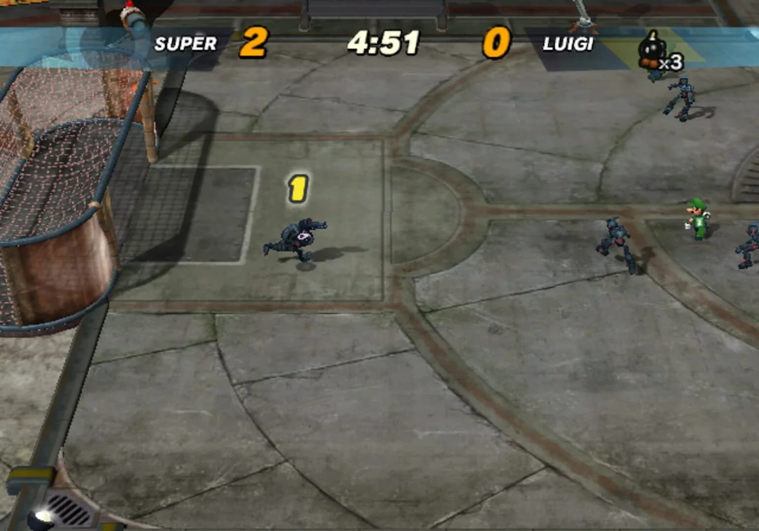 Super Mario Strikers screenshot 1