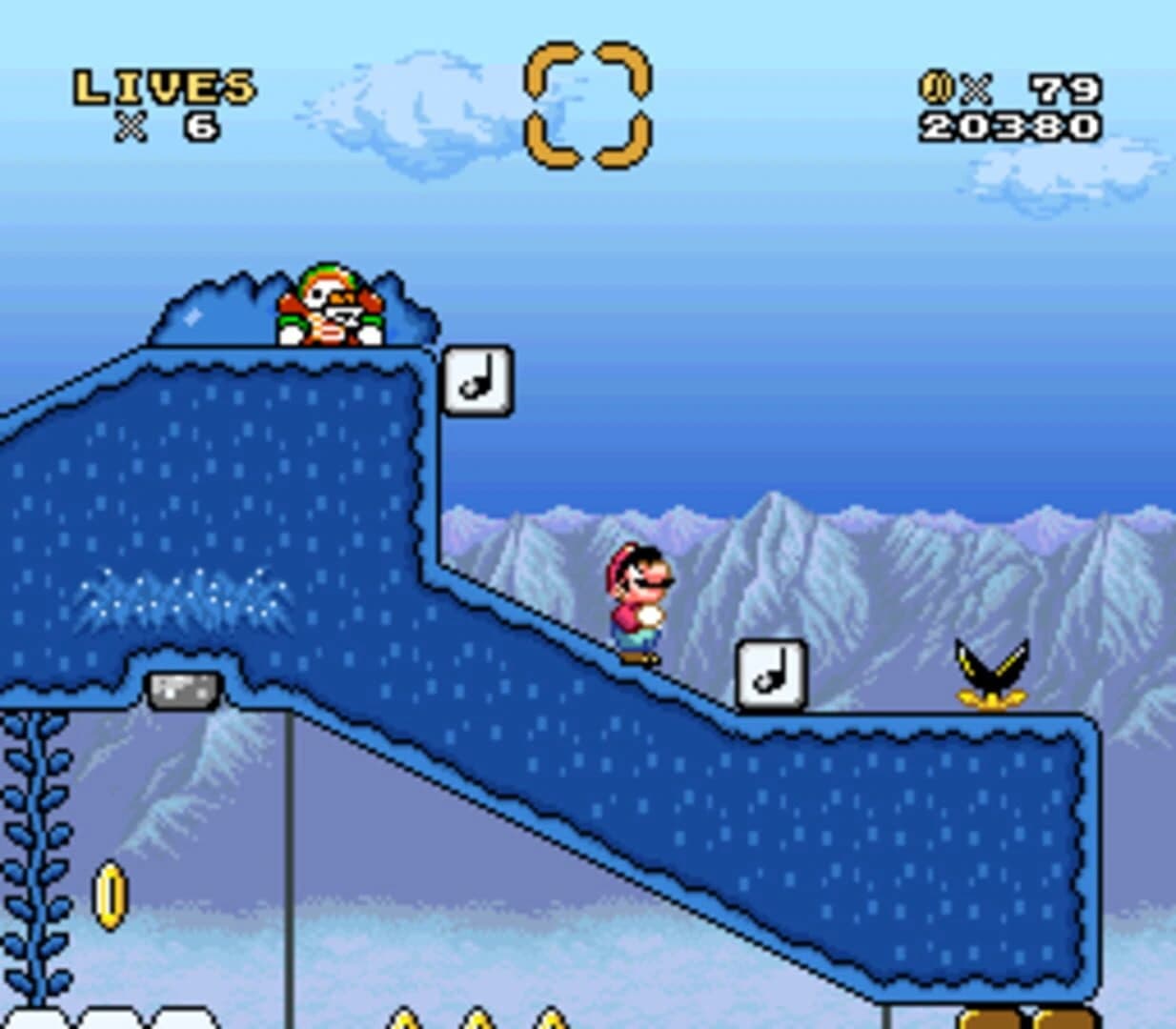 Super Mario World: A Haunted Christmas screenshot 1