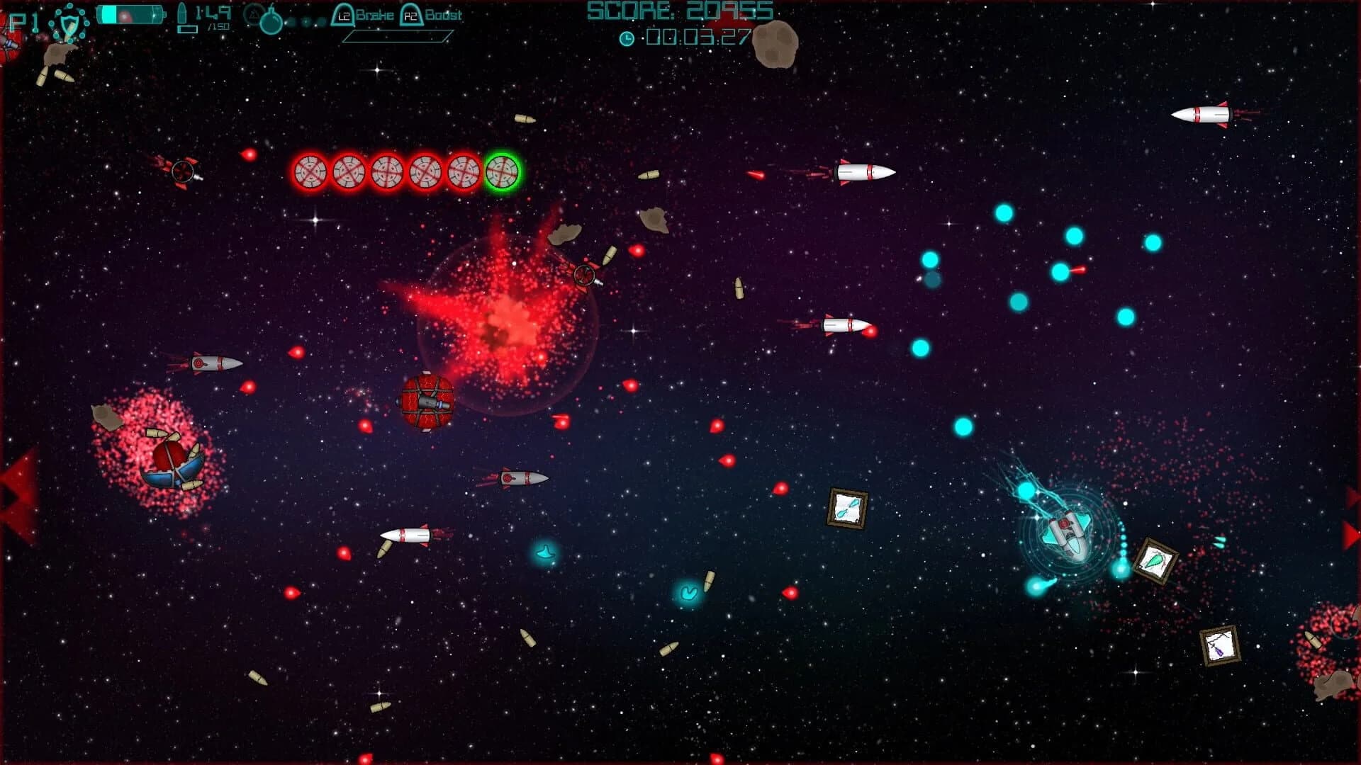 Super Mega Space Blaster Special Turbo screenshot 2