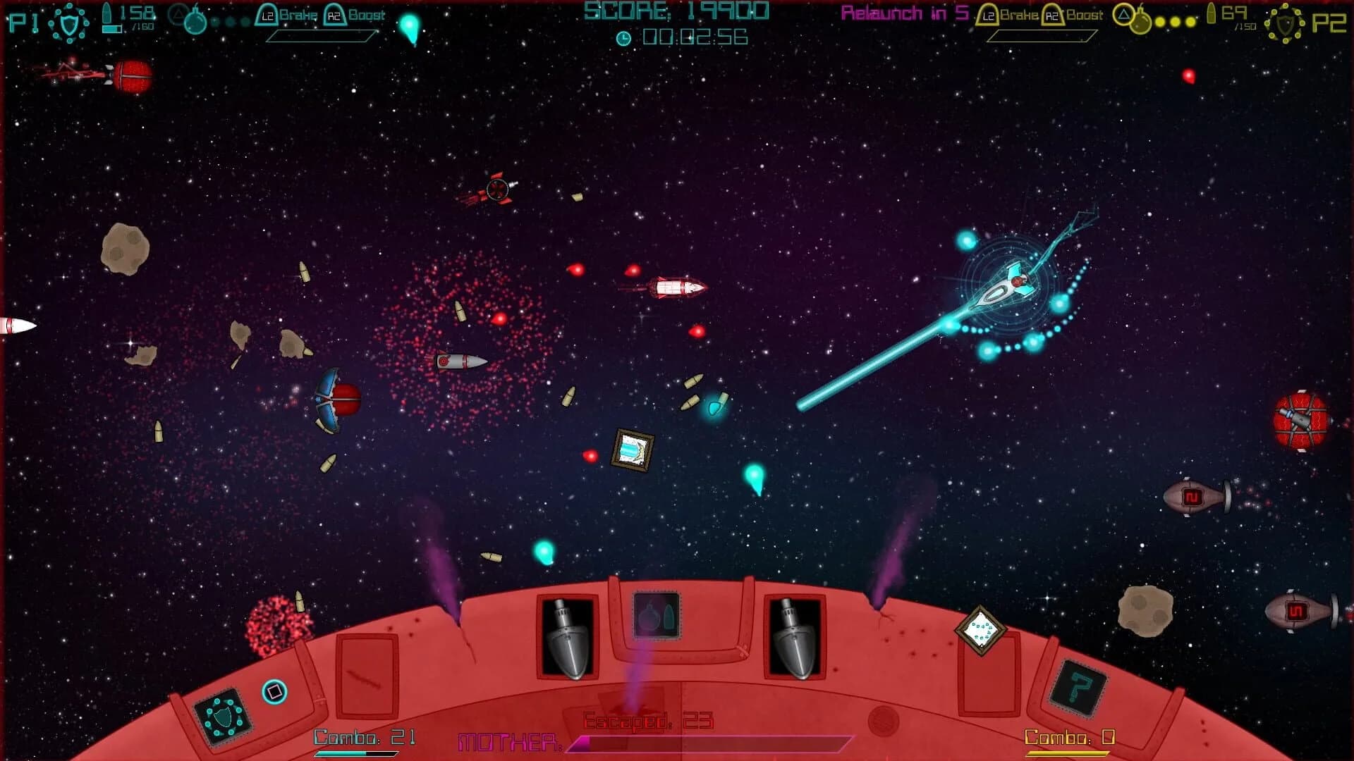 Super Mega Space Blaster Special Turbo screenshot 1