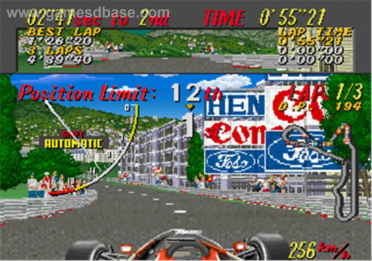 Super Monaco GP screenshot 1