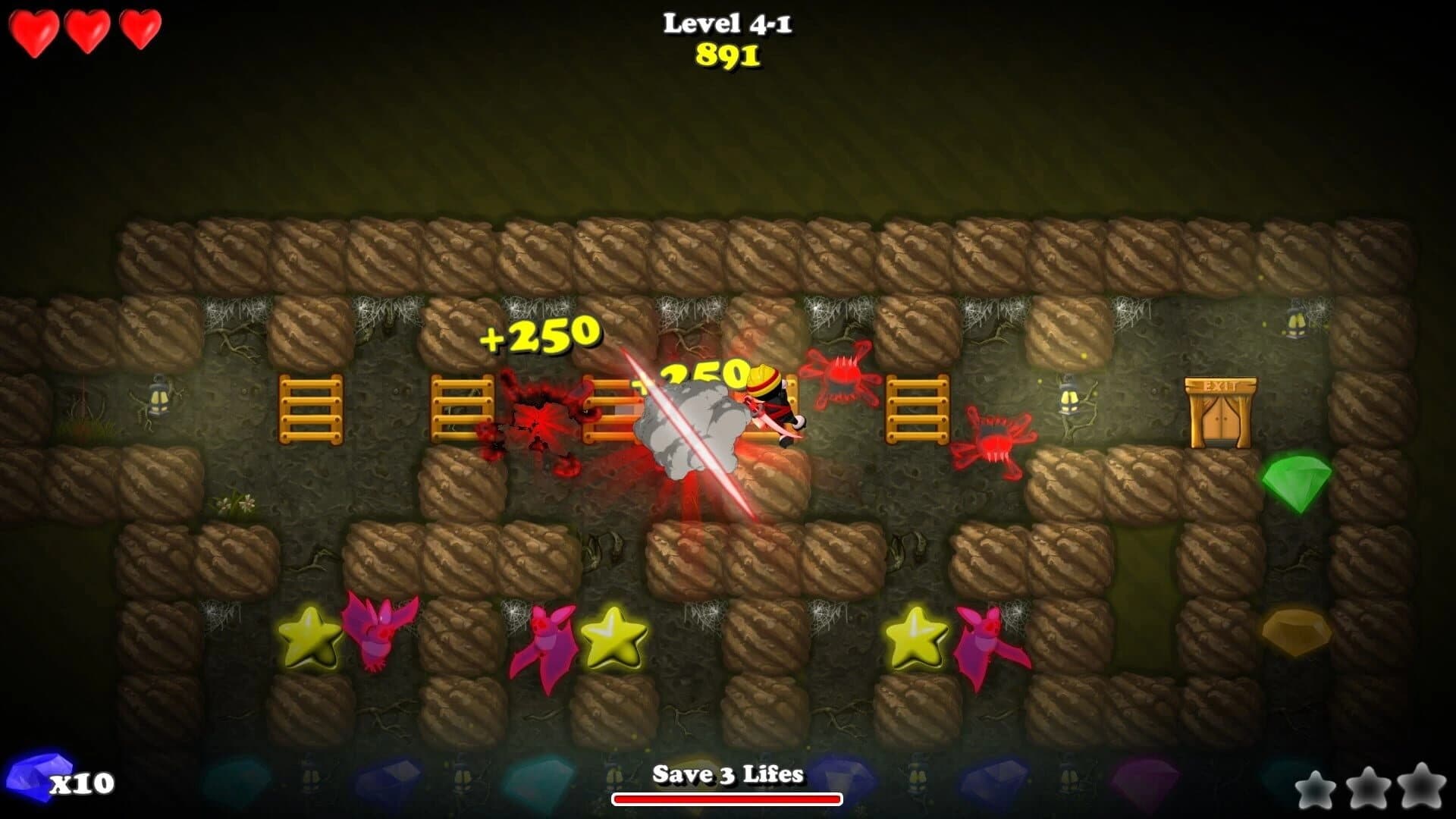 Super Ninja Miner screenshot 1