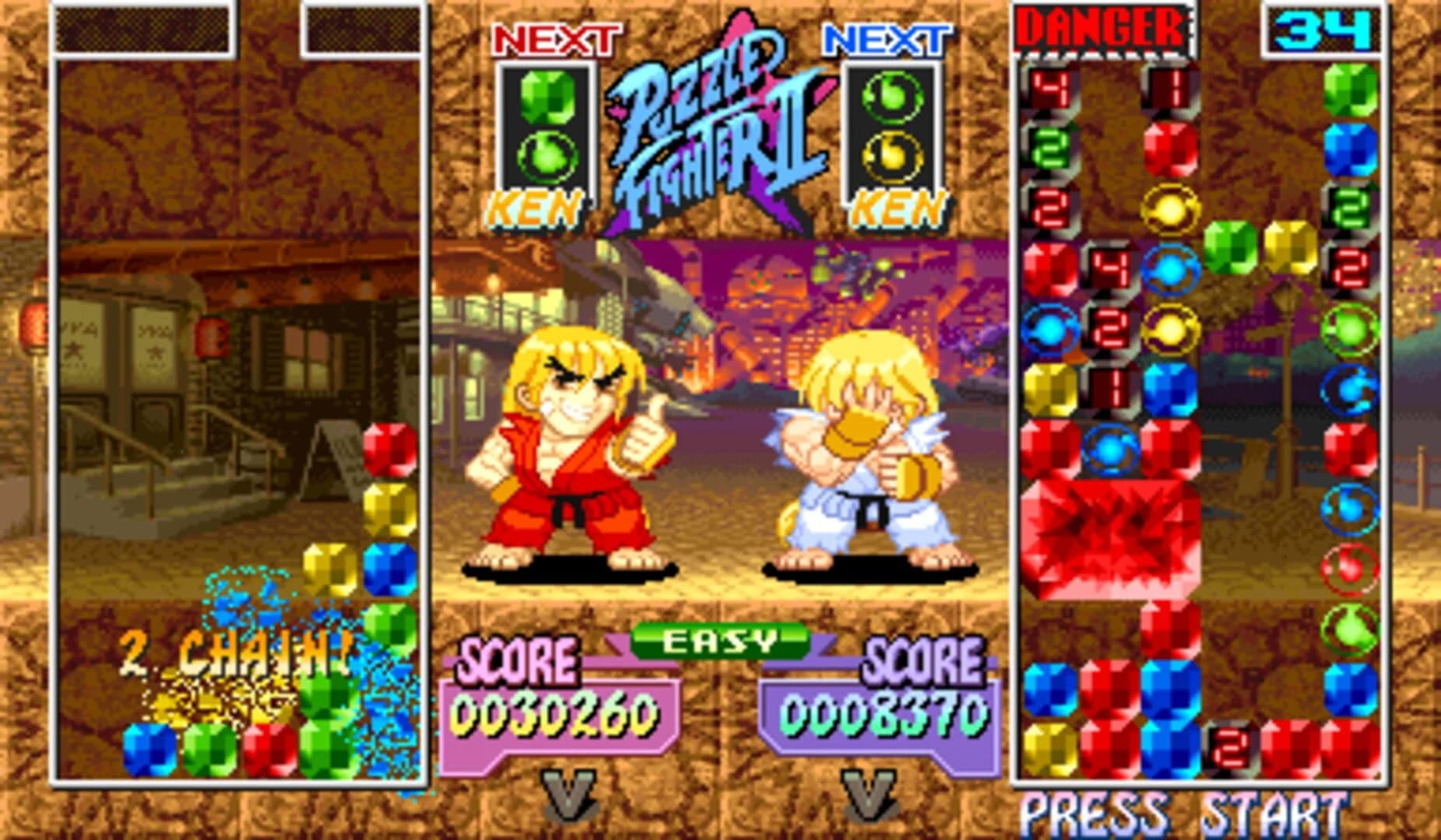 Super Puzzle Fighter II Turbo screenshot 2