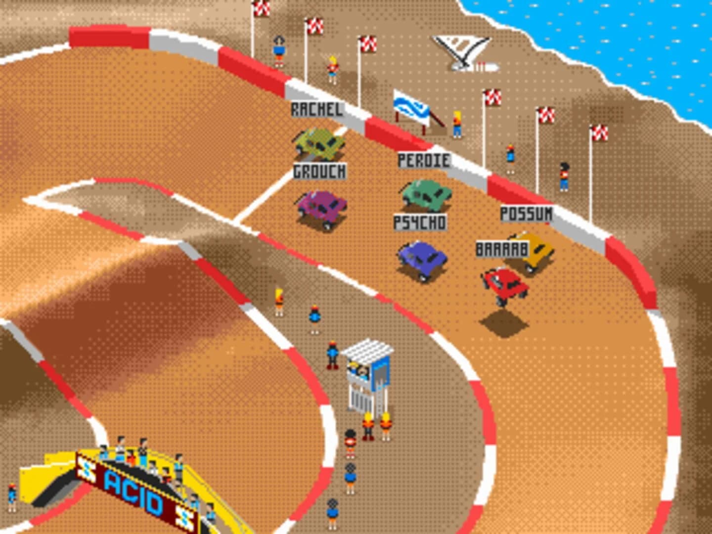 Super Skidmarks screenshot 1