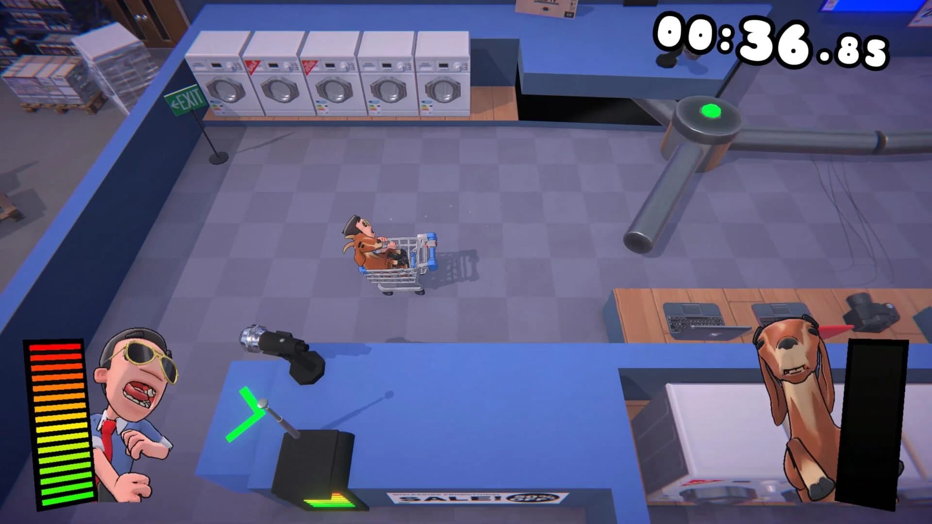 Supermarket Shriek screenshot 1