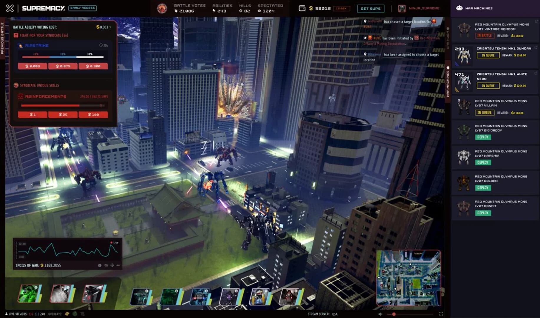 Supremacy: The Metaverse Game screenshot 1