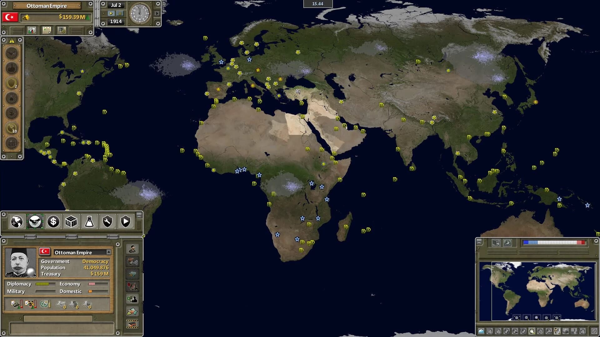 Supreme Ruler the Great War screenshot 4