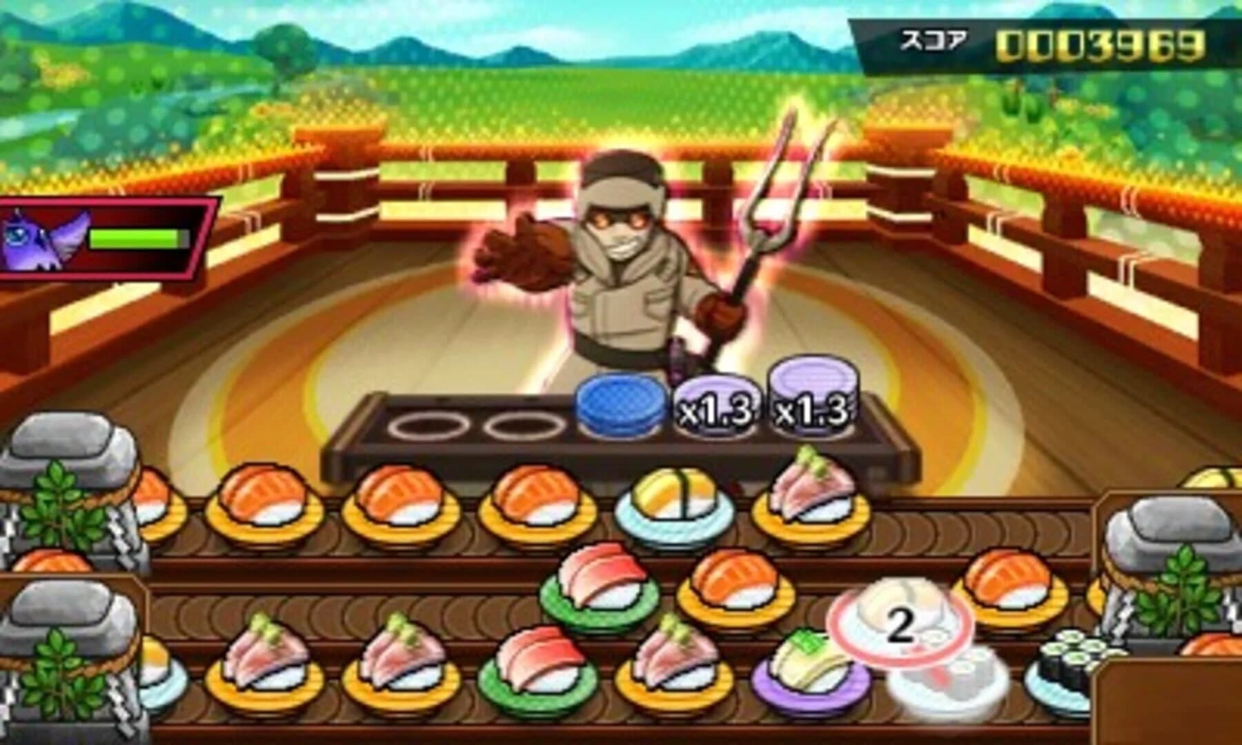 Sushi Striker: The Way of Sushido screenshot 1