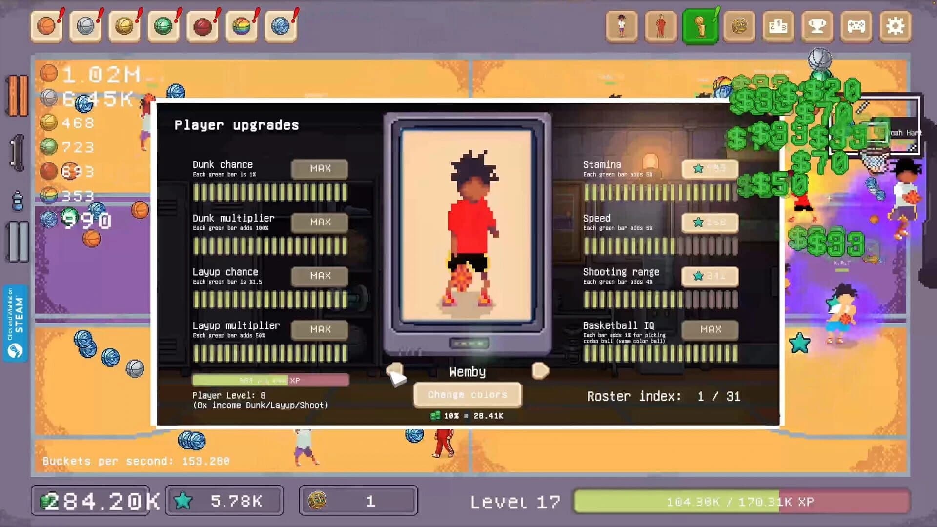Swish Ball Clicker screenshot 3